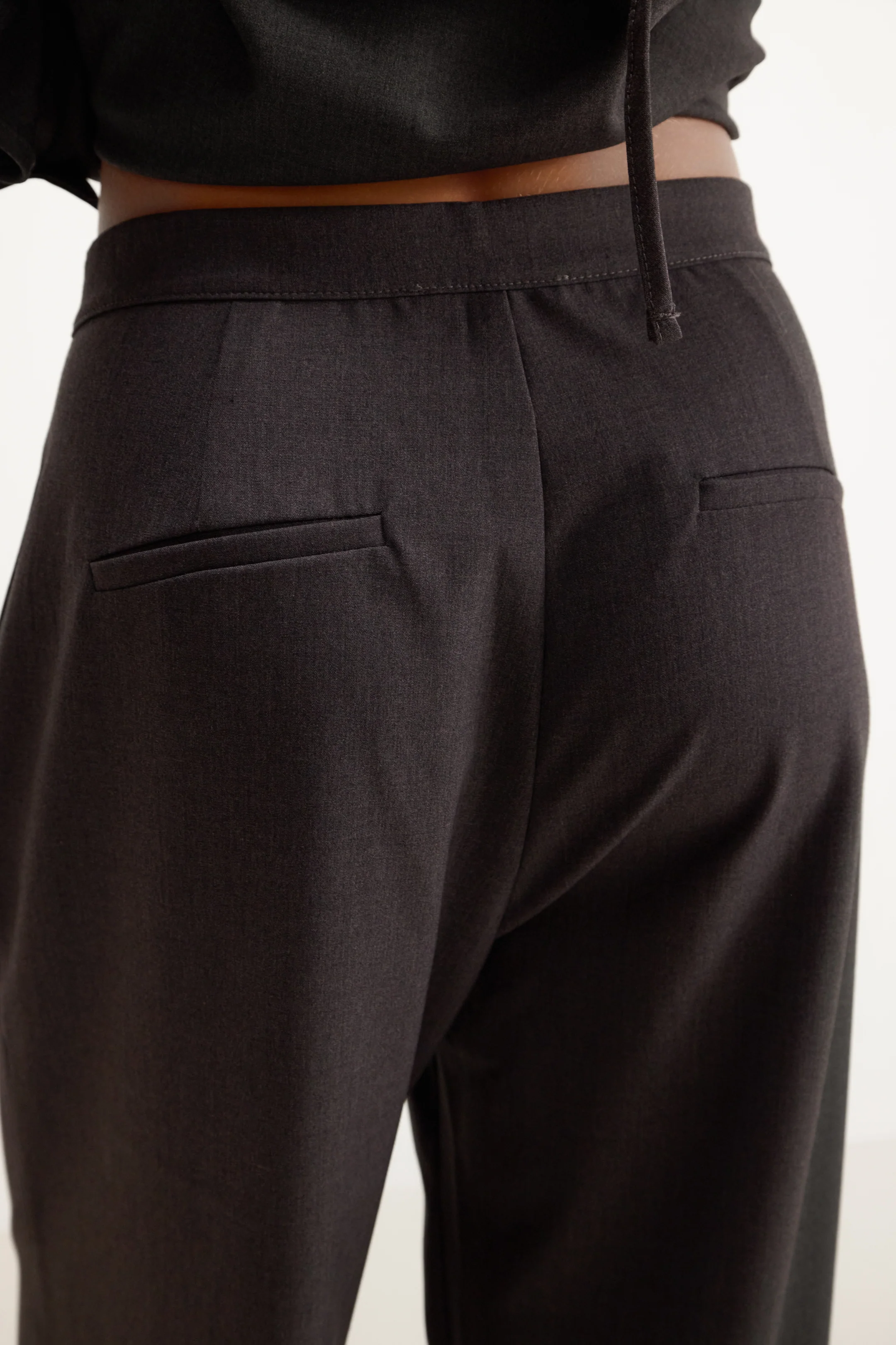 Ellis Trousers | Charcoal - Image 4