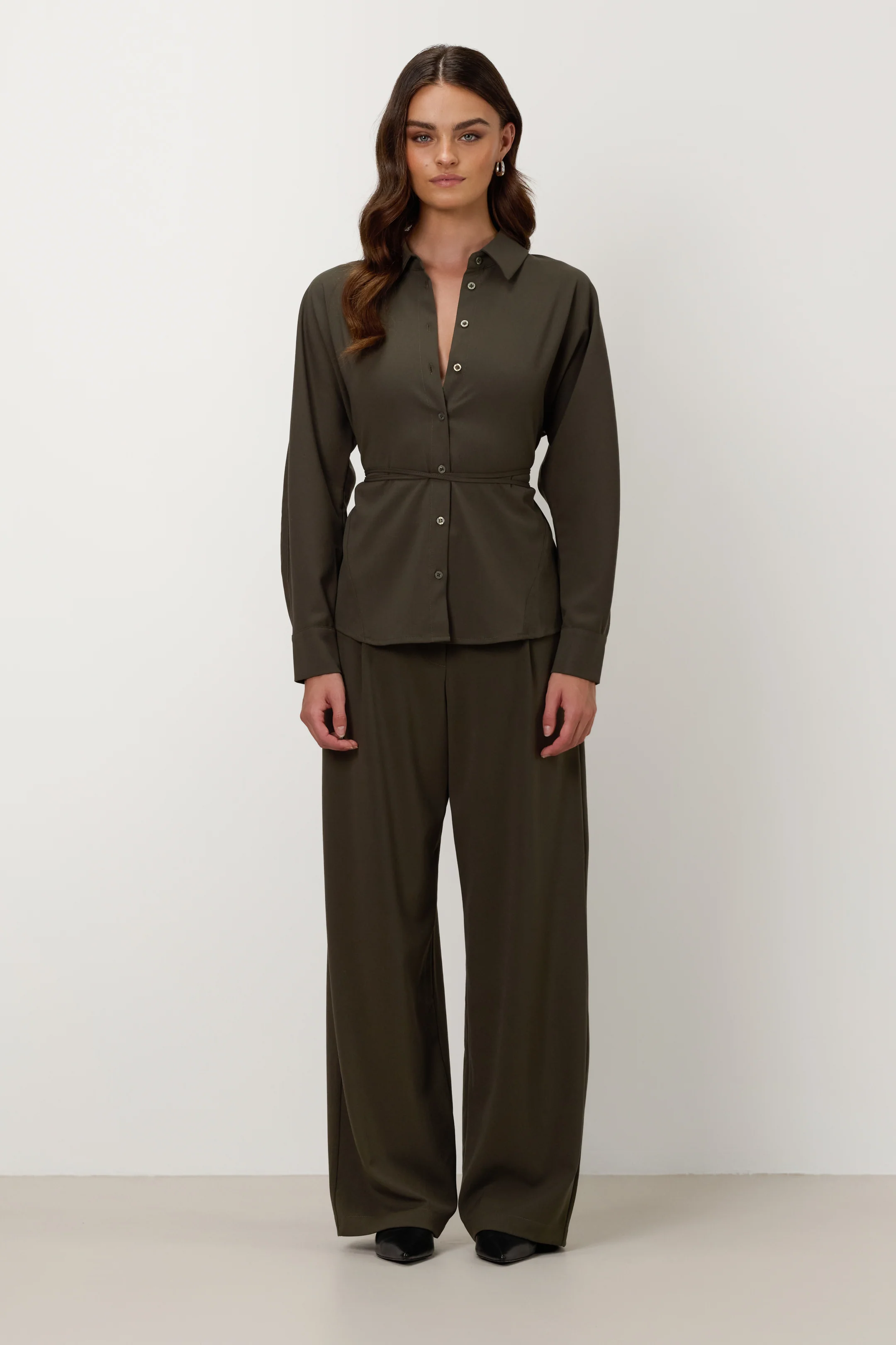 Ellis Trousers | Khaki - Image 2