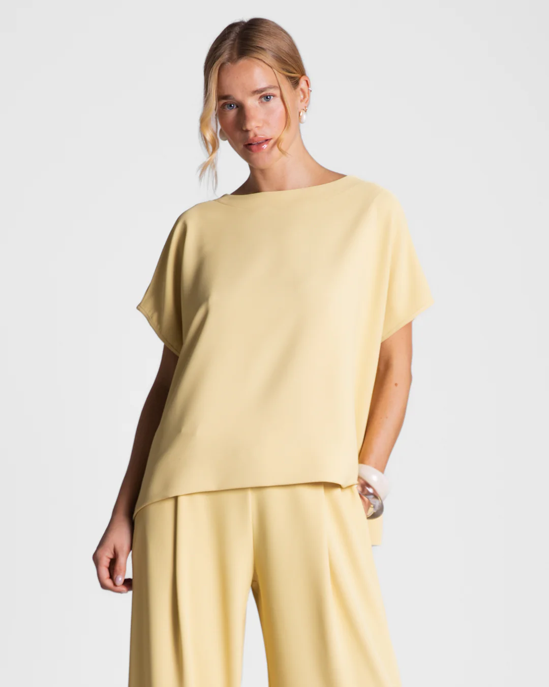Gabriella Top | Pastel Yellow - Image 2