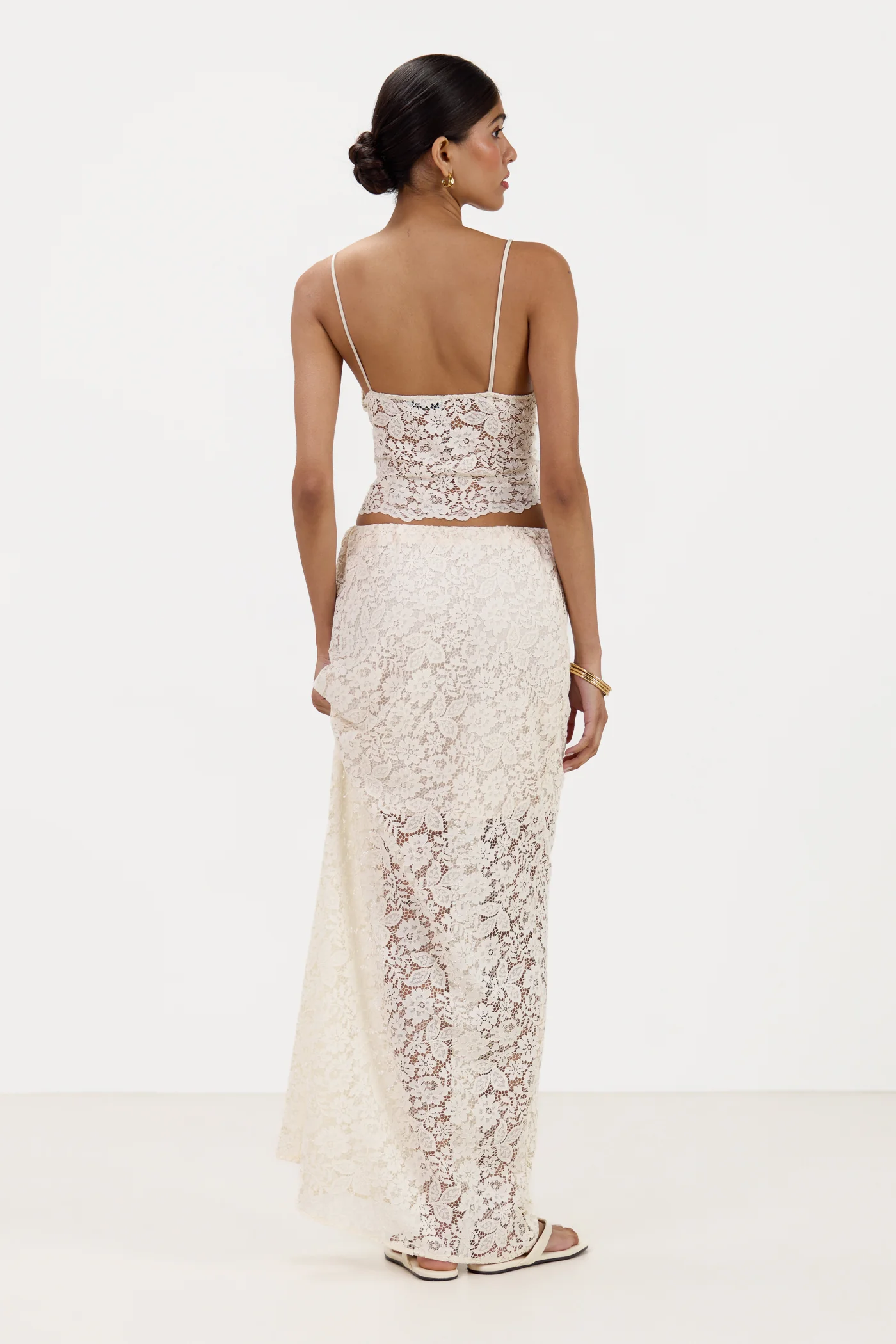 Inaya Lace Bra Top | Cream - Image 5