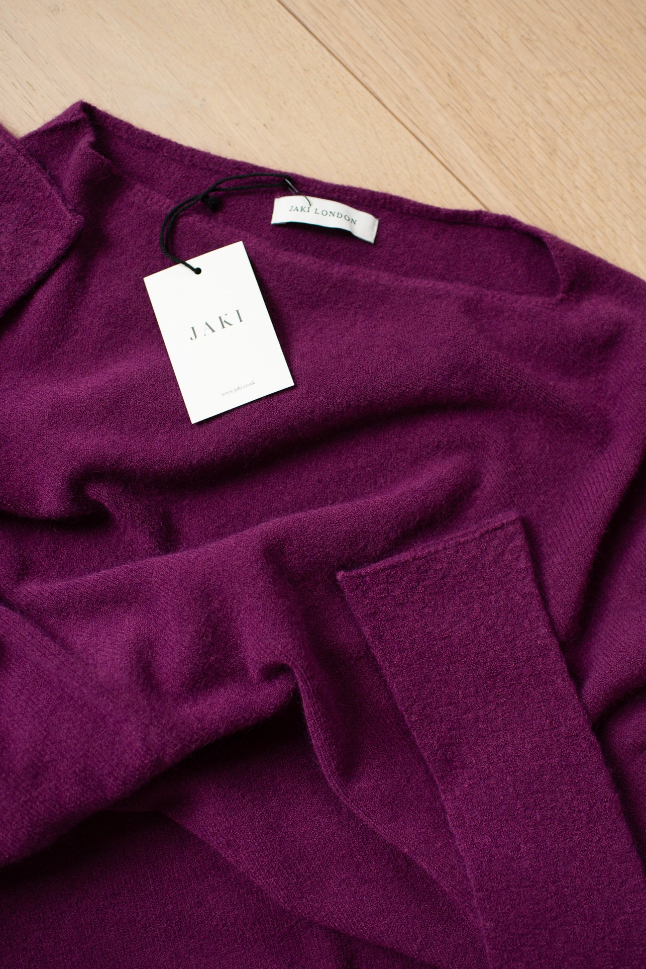 Asymmetric Draped | Violet - Image 11