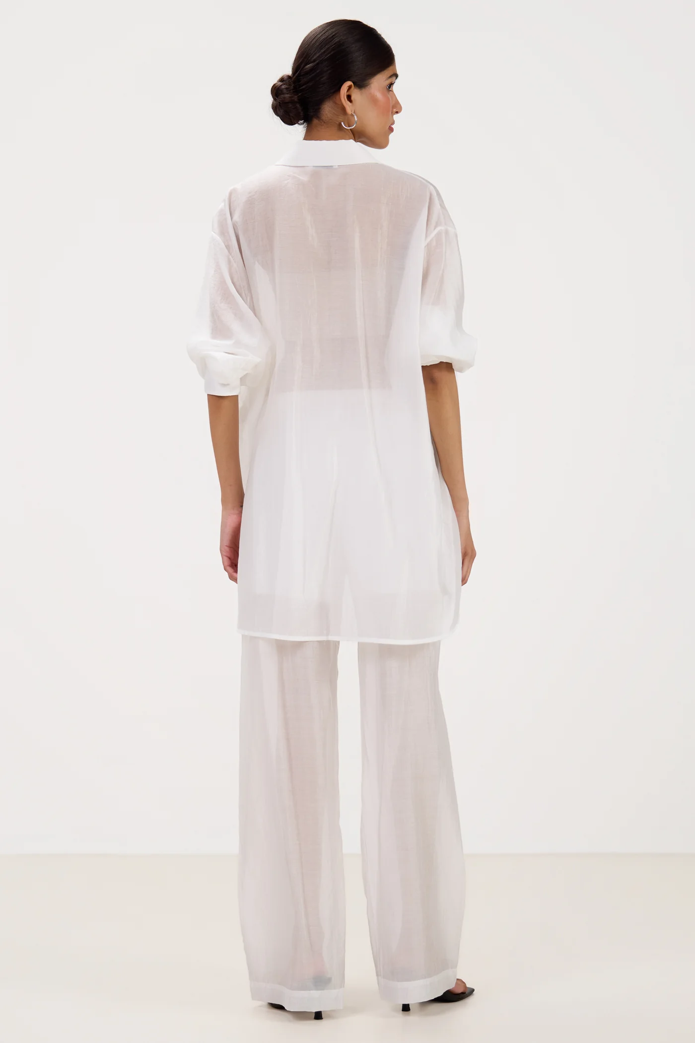 Jemima Oversized Shirt | White - Image 4