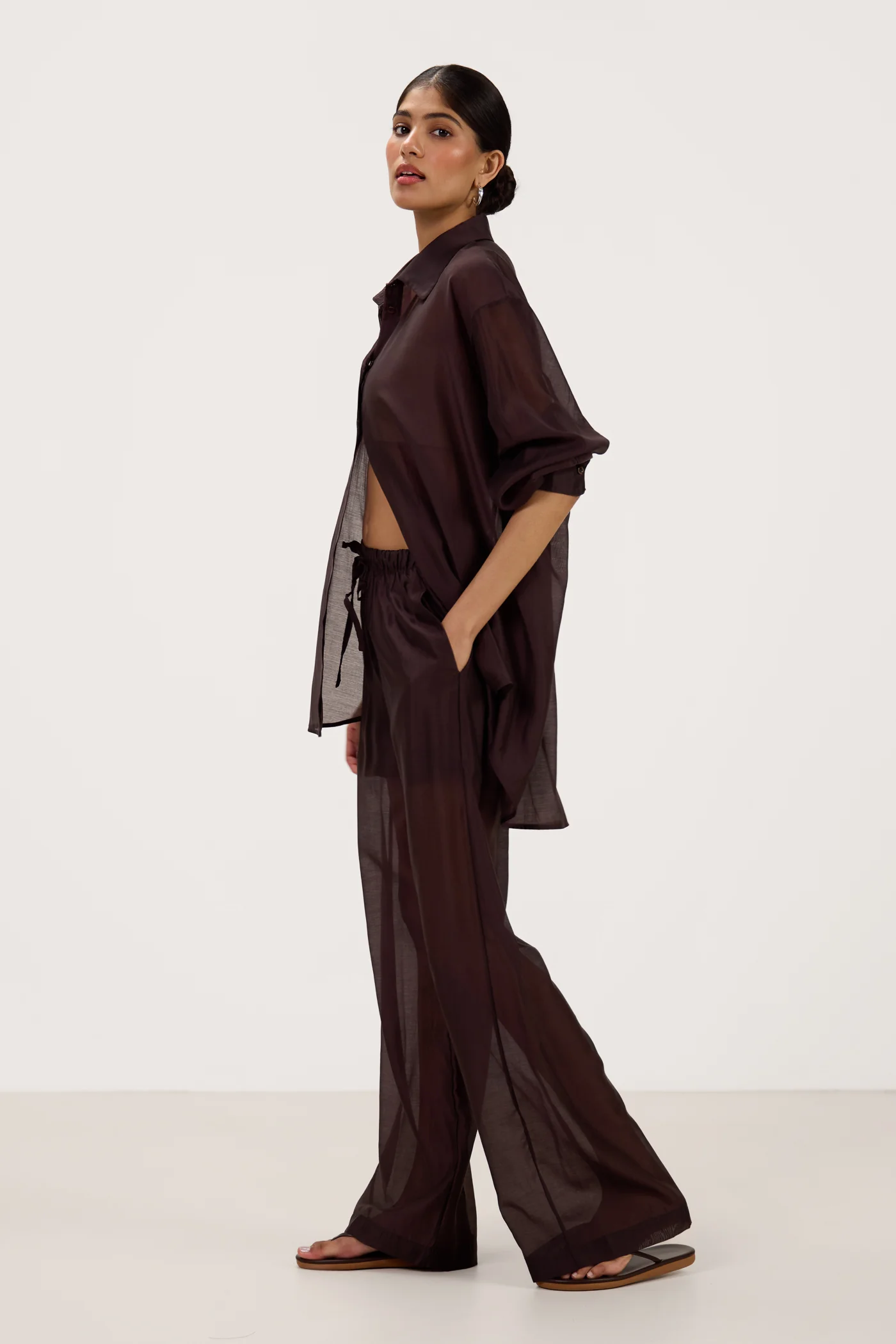 Jemima Trousers | Chocolate Brown - Image 4