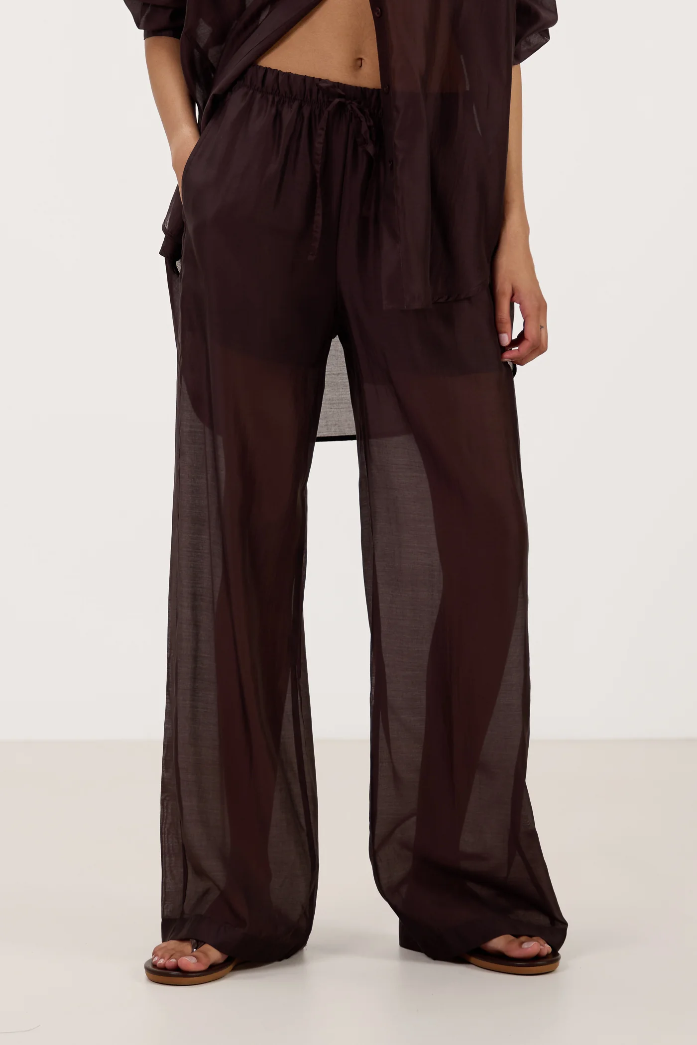 Jemima Trousers | Chocolate Brown - Image 6