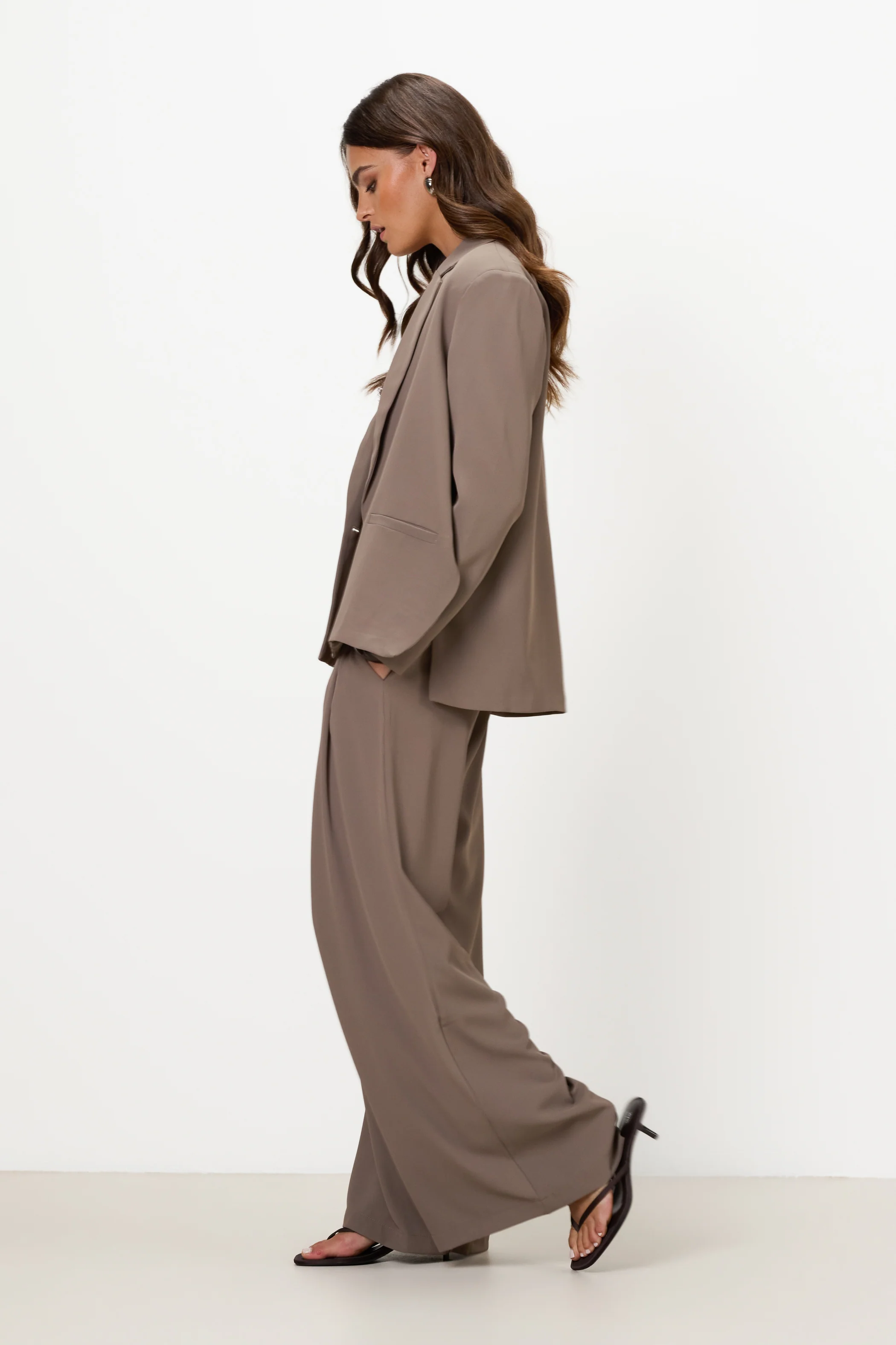 Lana Blazer | Taupe - Image 3