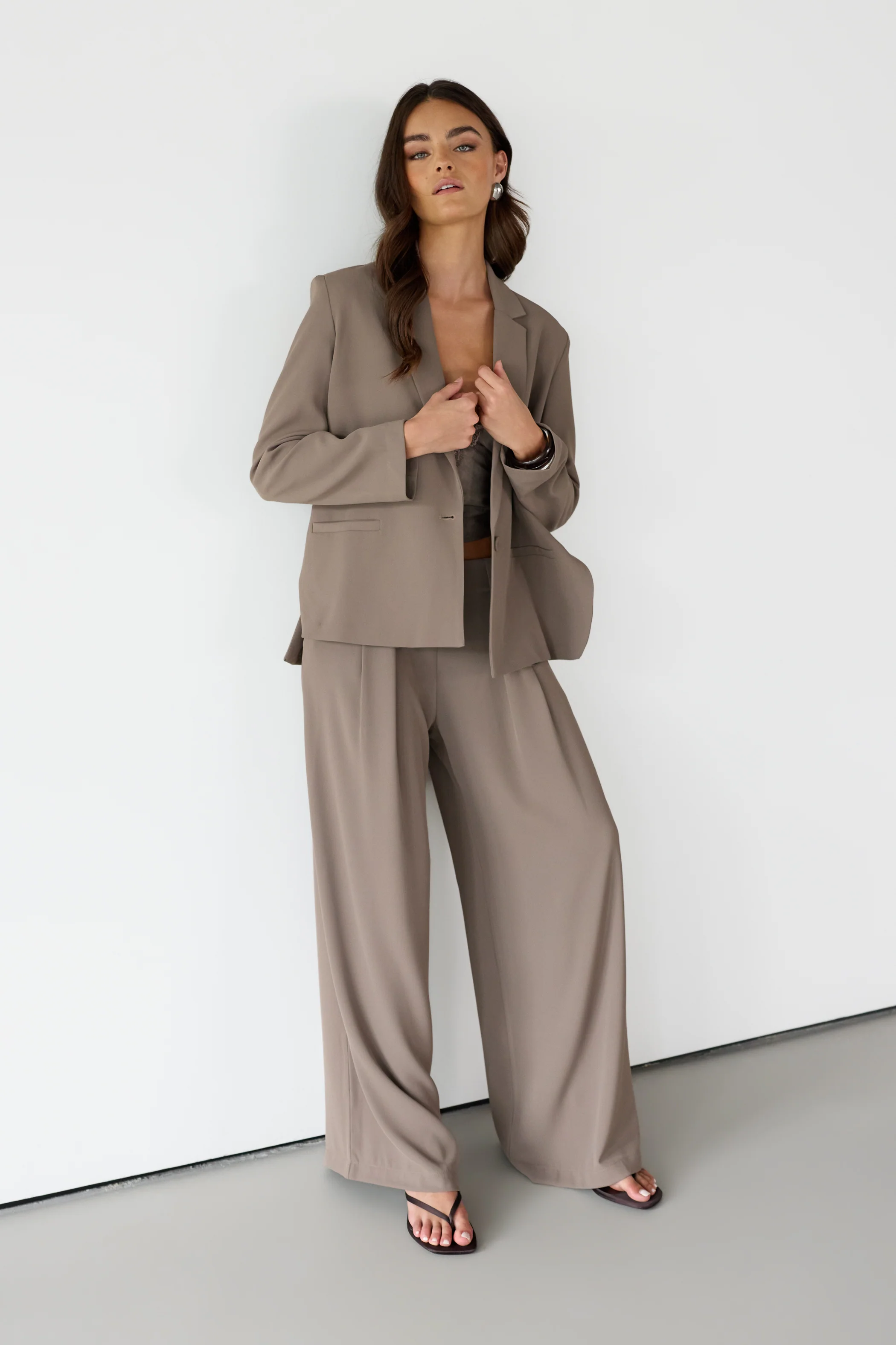 Lana Blazer | Taupe - Image 5