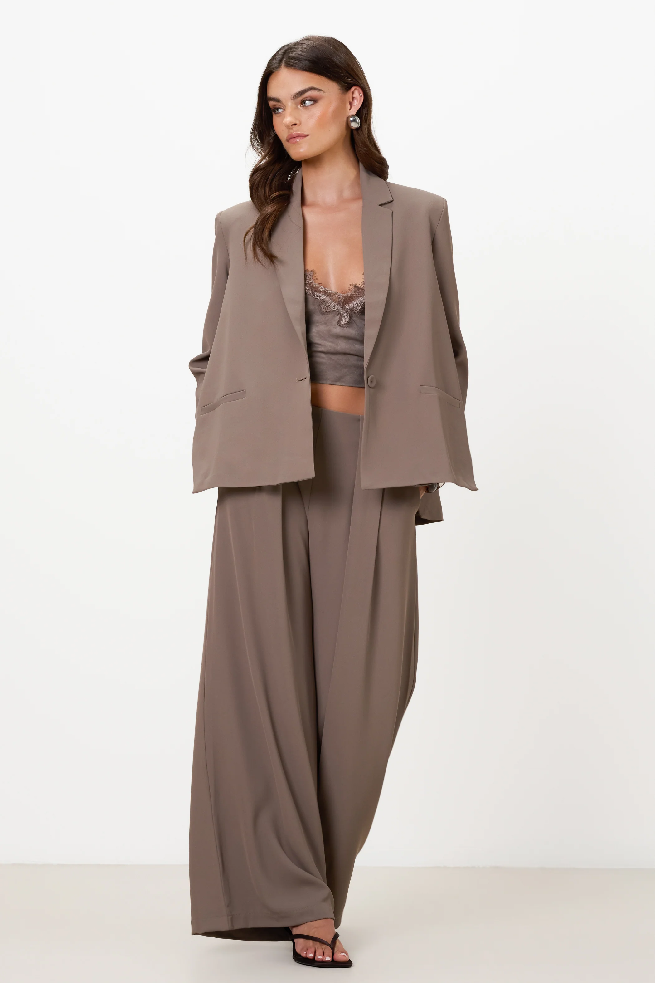 Lana Blazer | Taupe - Image 6