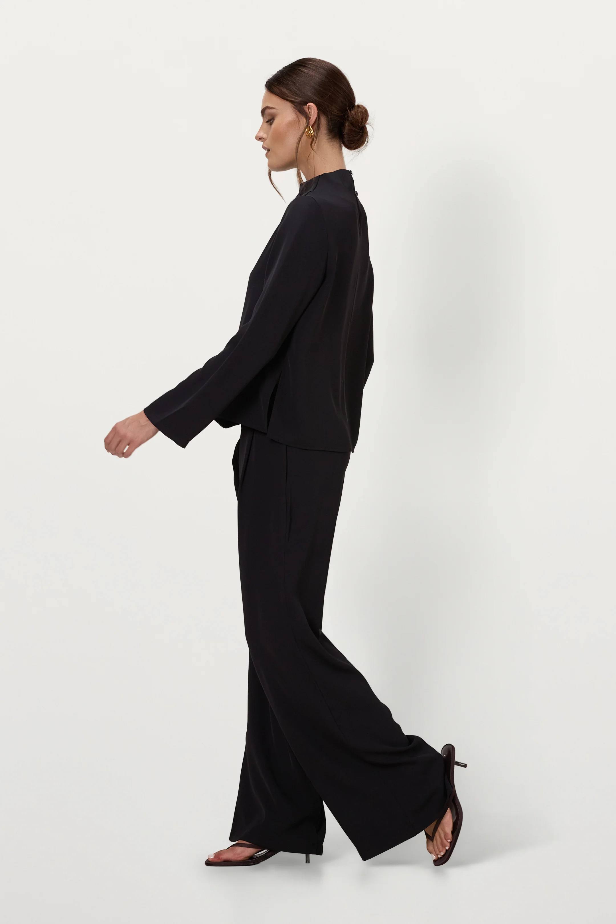 Lana Trousers | Black - Image 4