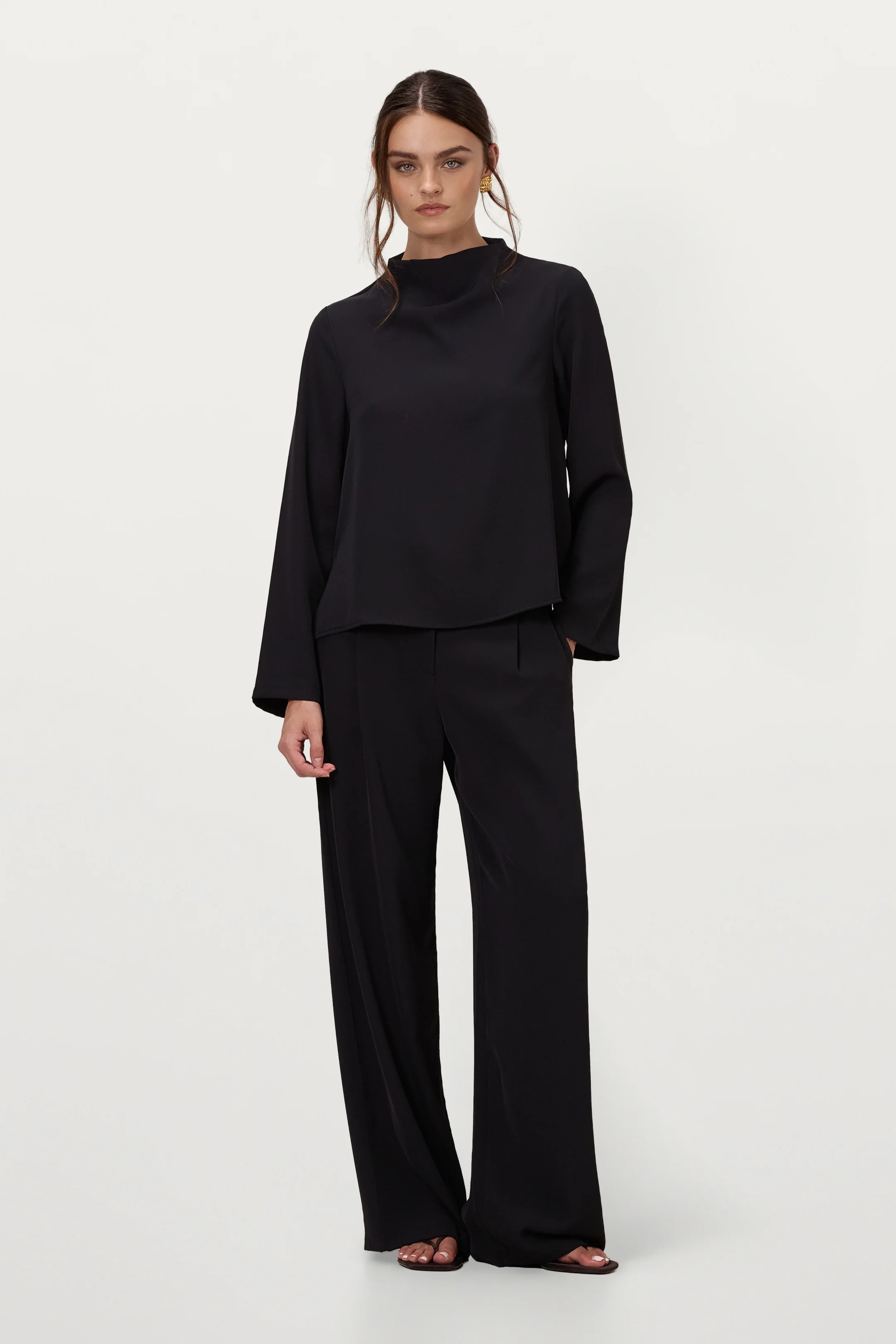 Lana Trousers | Black - Image 6