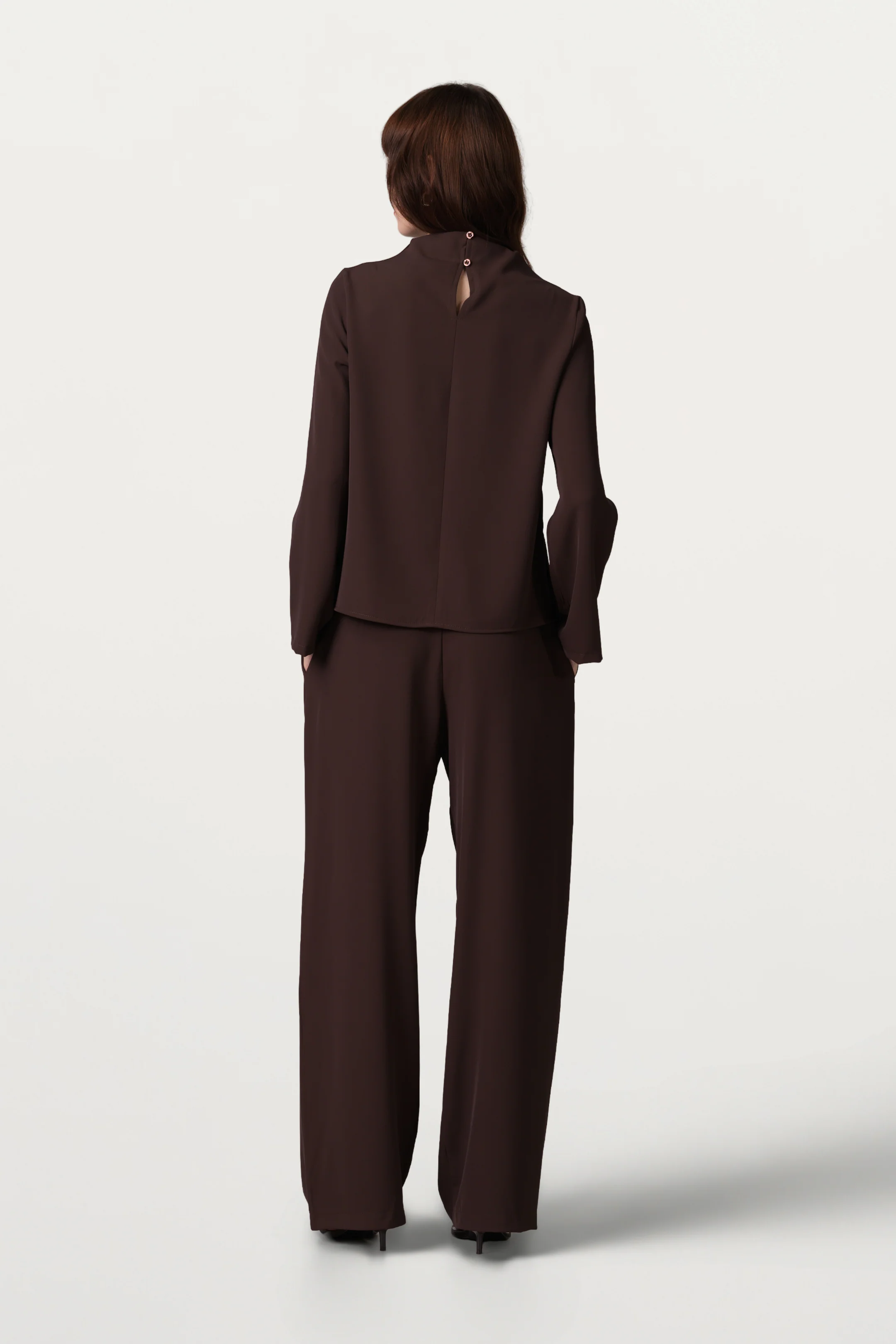 Lana Trousers | Espresso Brown - Image 3