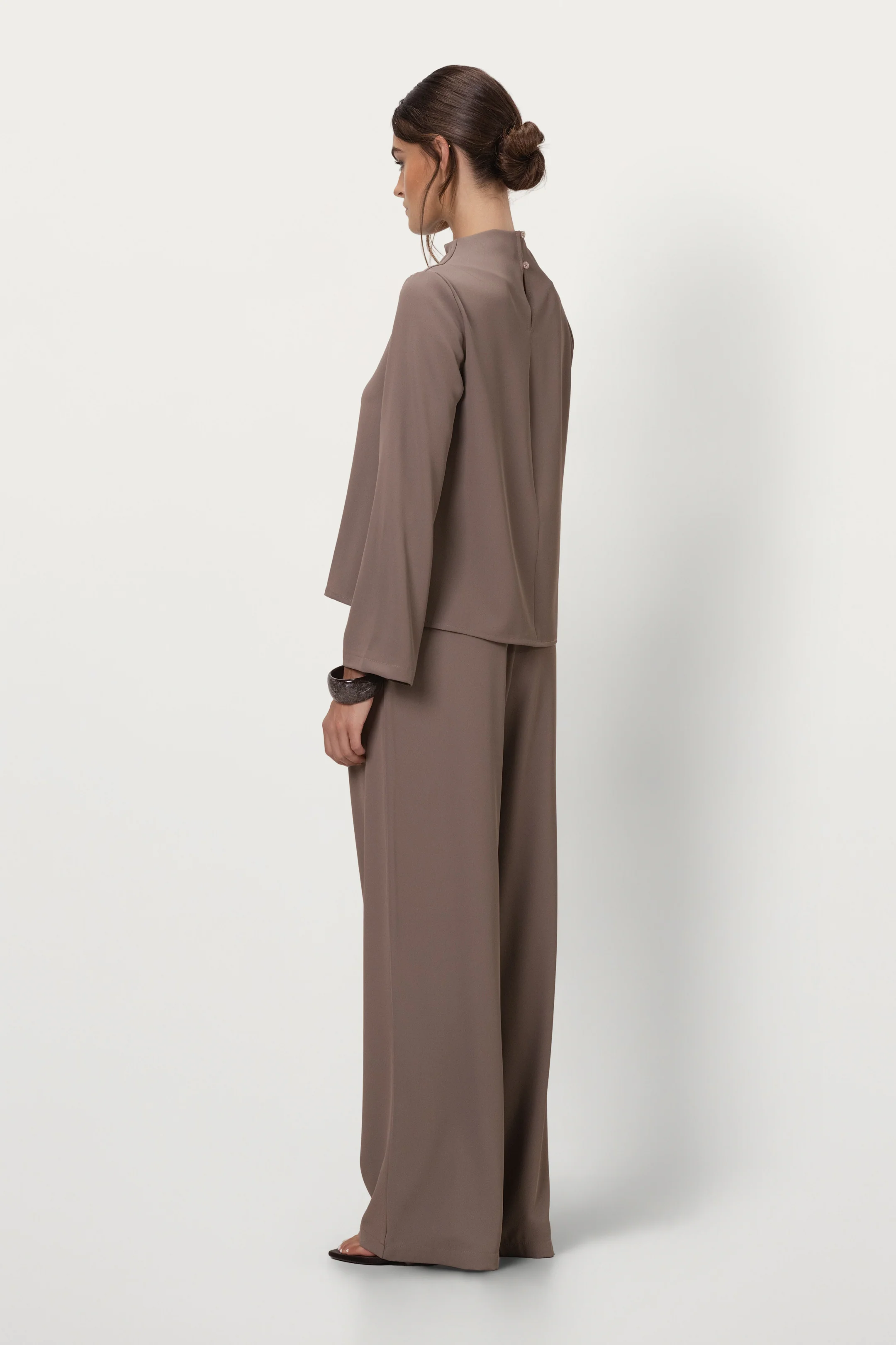 Lana Trousers | Taupe - Image 5
