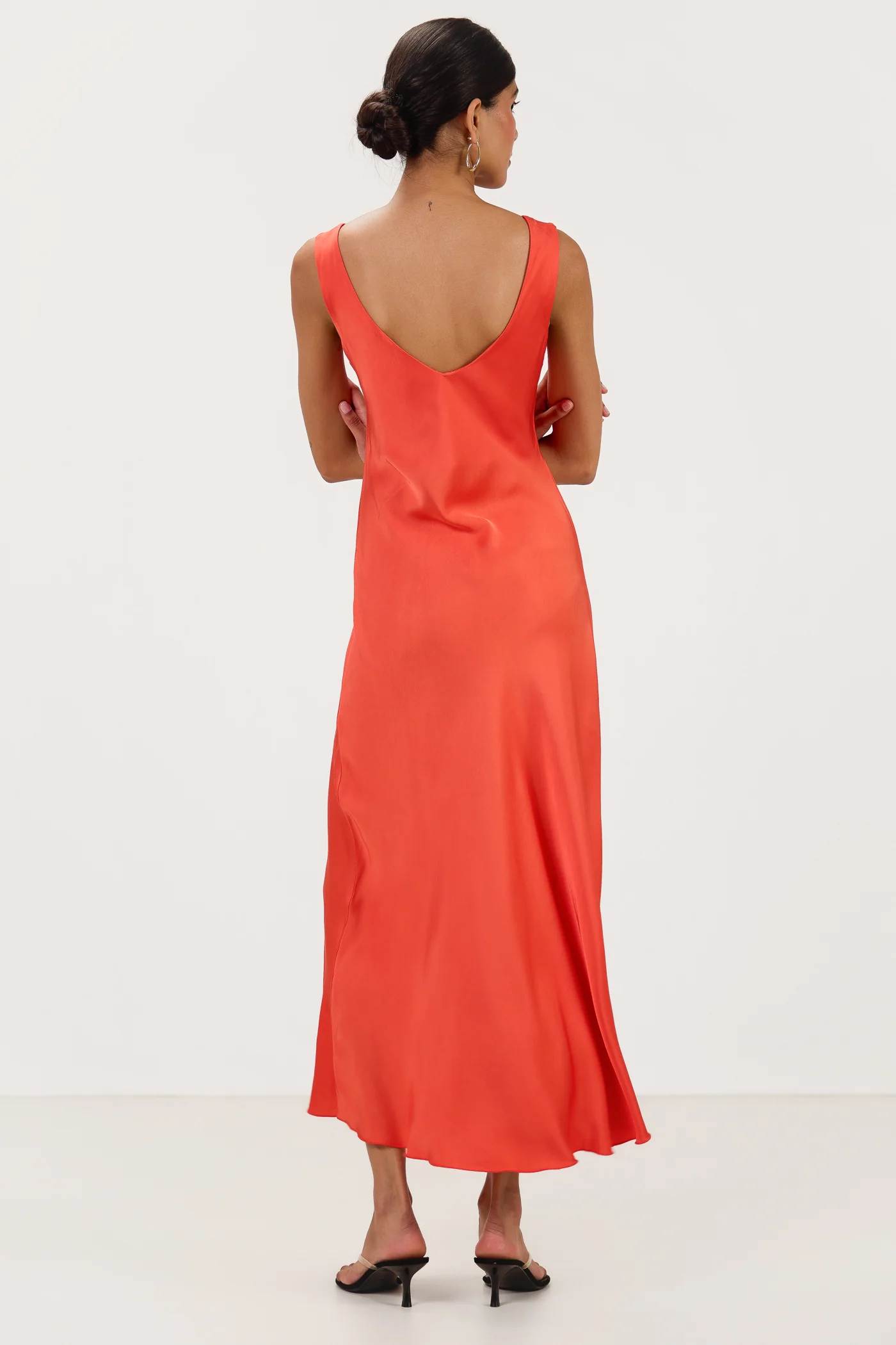 Liora Satin Maxi Dress | Fiesta - Image 2