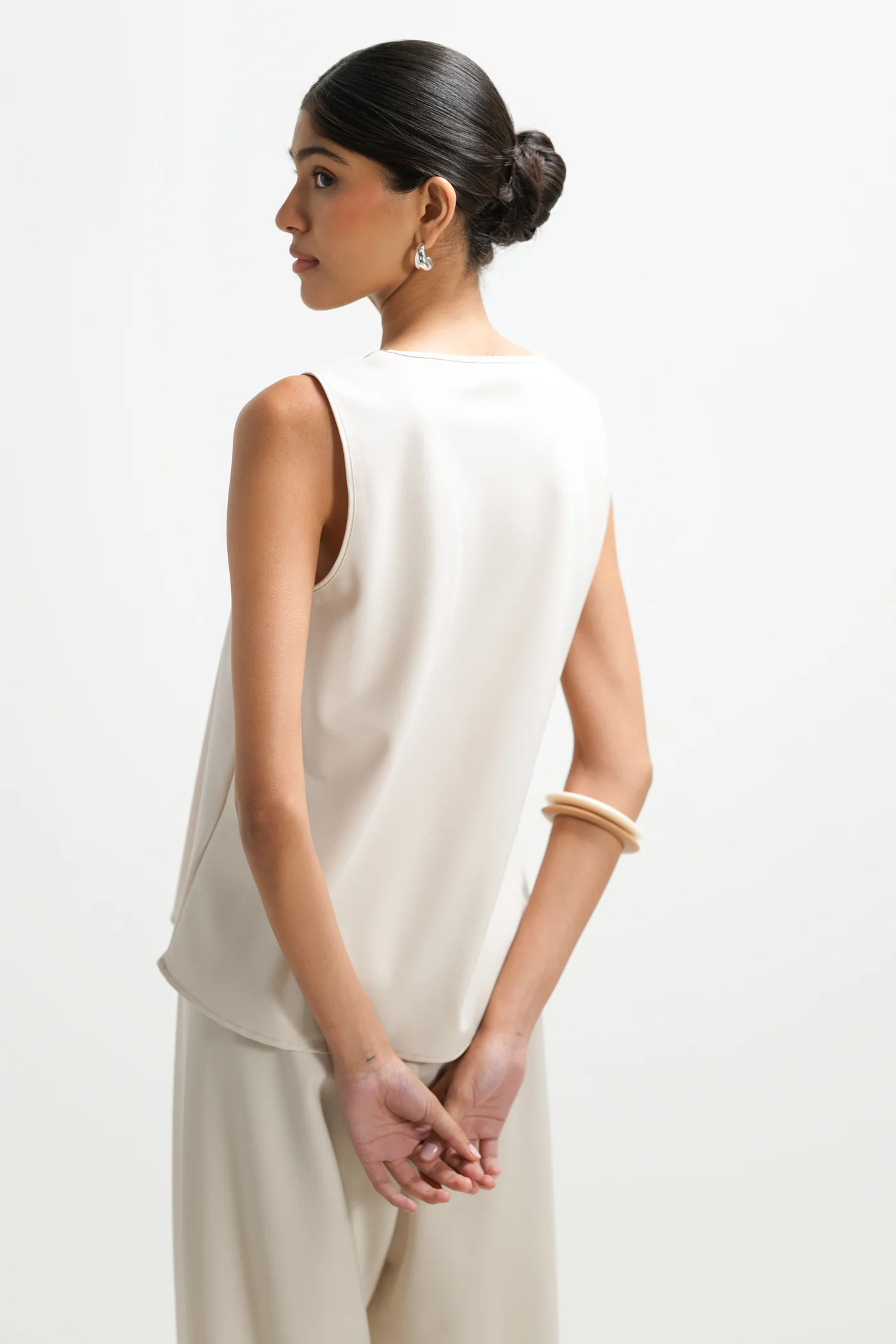 Liori Scoop Neck Vest Top | Mineral - Image 2