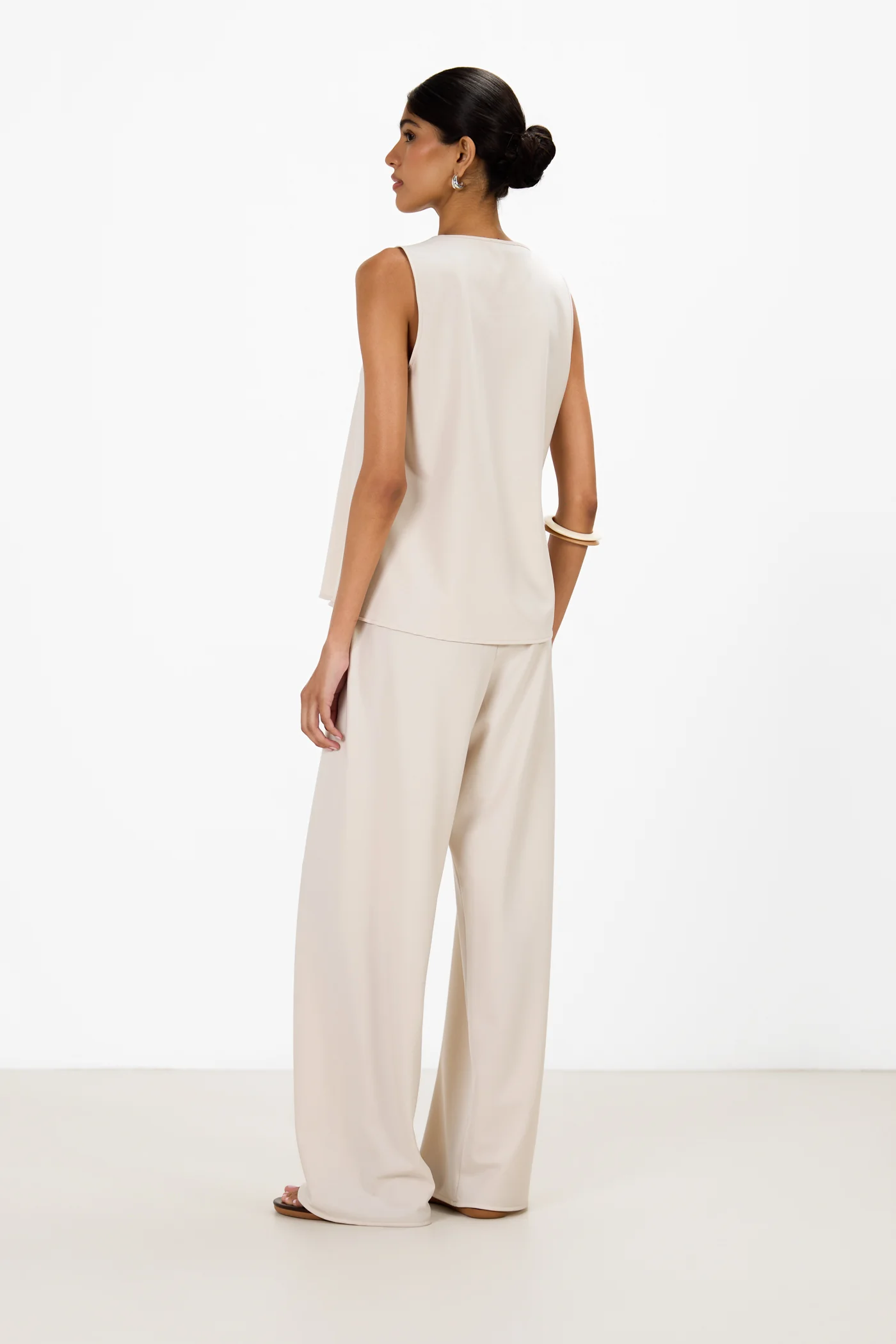 Liori Scoop Neck Vest Top | Mineral - Image 5
