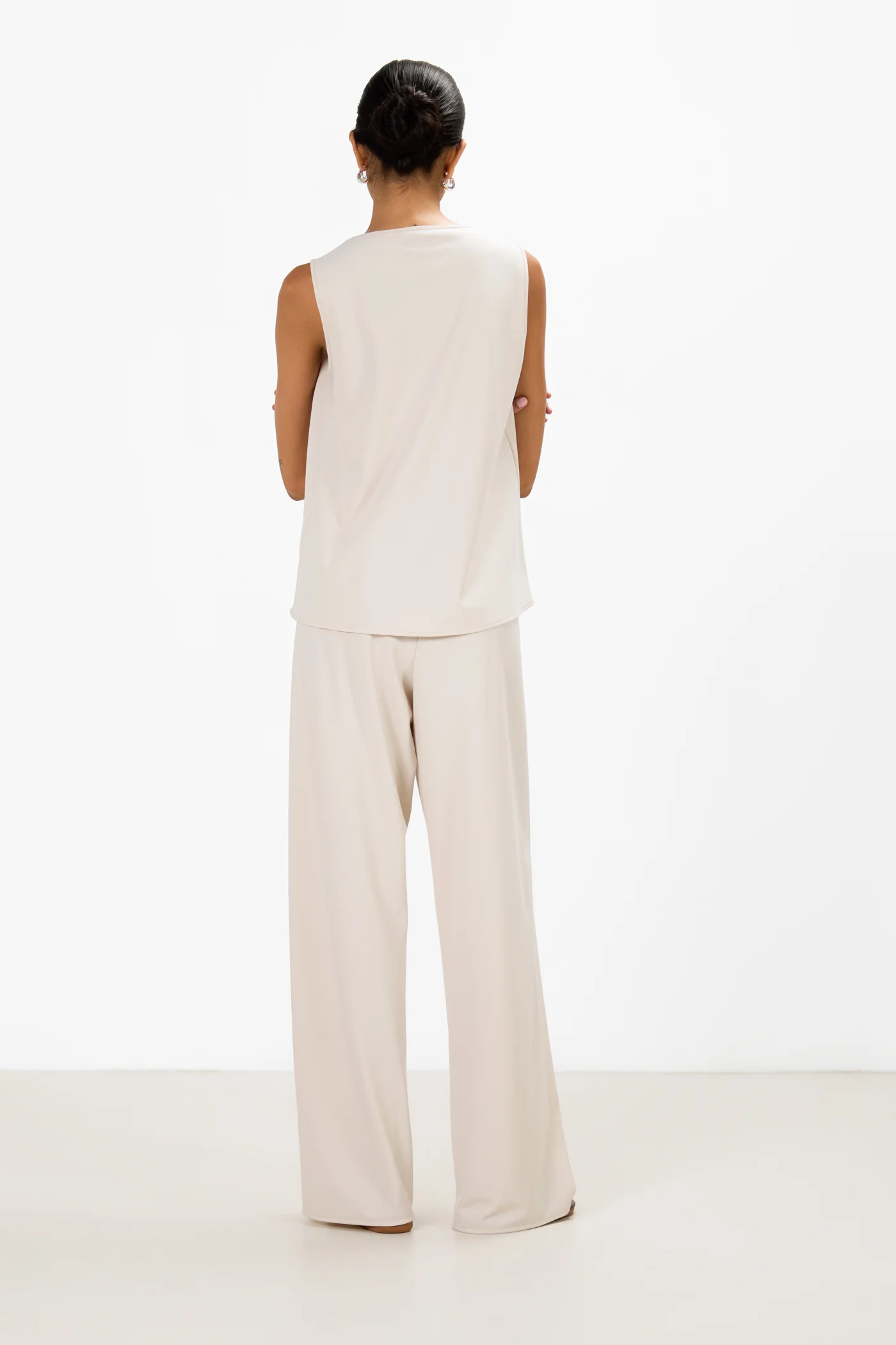 Liori Scoop Neck Vest Top | Mineral - Image 4