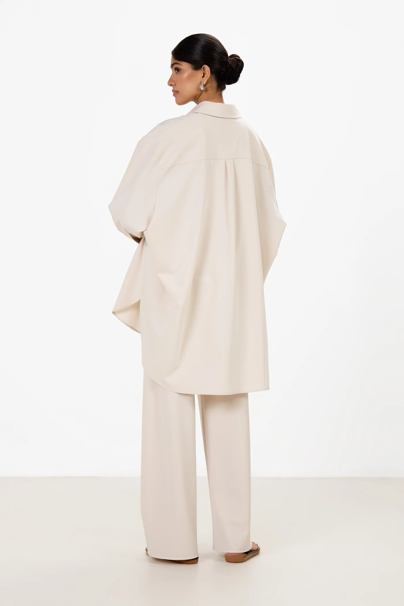 Liori Oversized Shirt | Mineral - Image 3