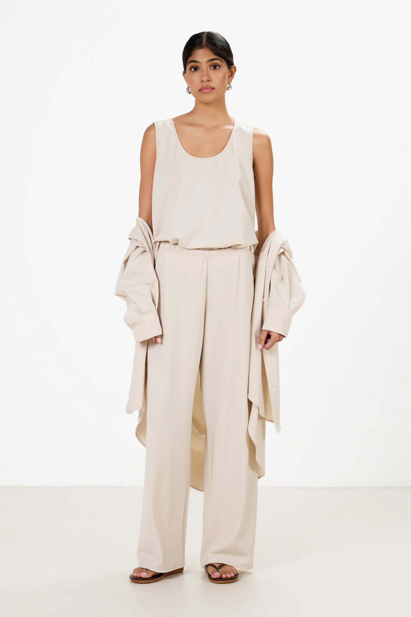 Liori Oversized Shirt | Mineral - Image 4