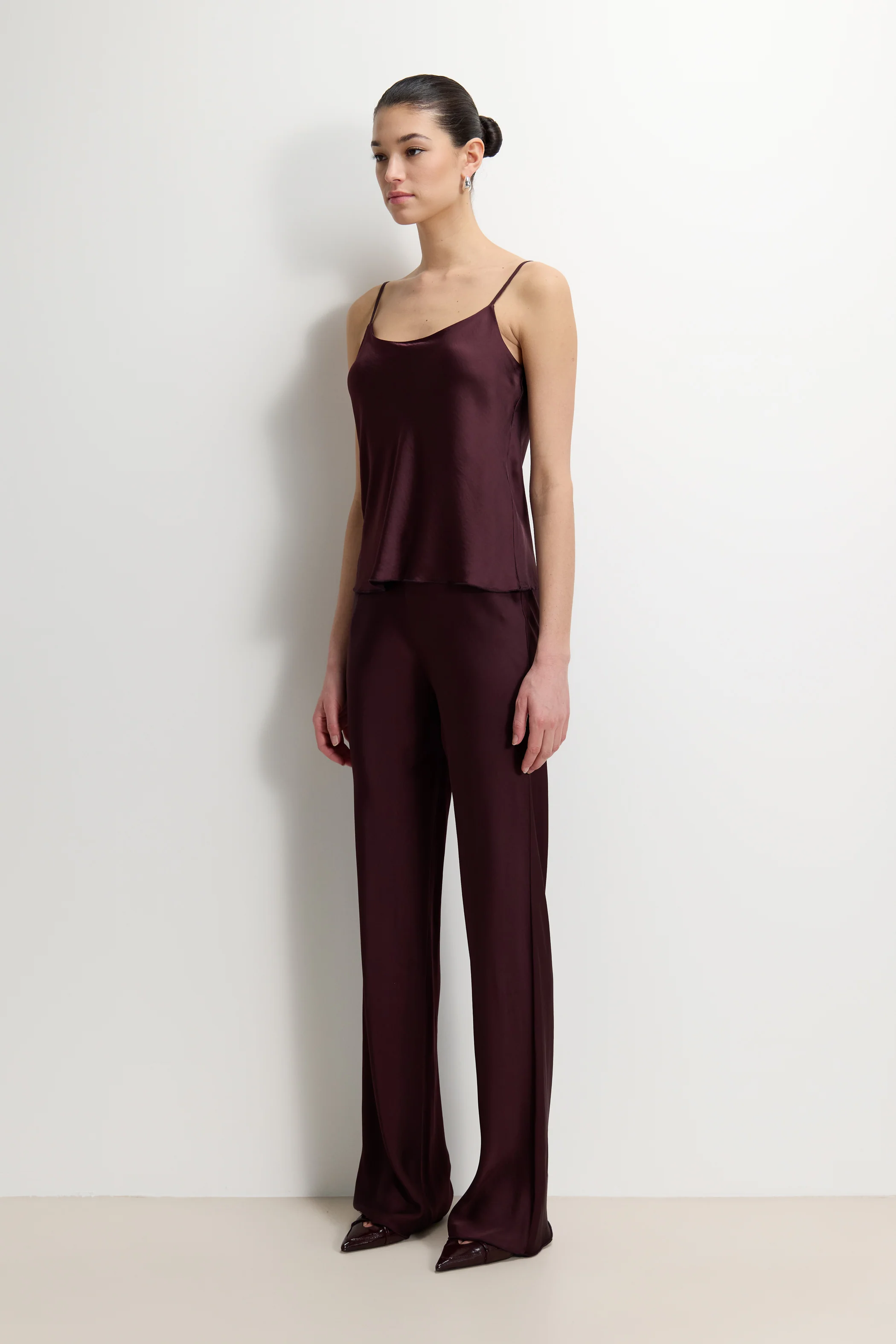 Odette Satin Vest | Amethyst Plum - Image 6
