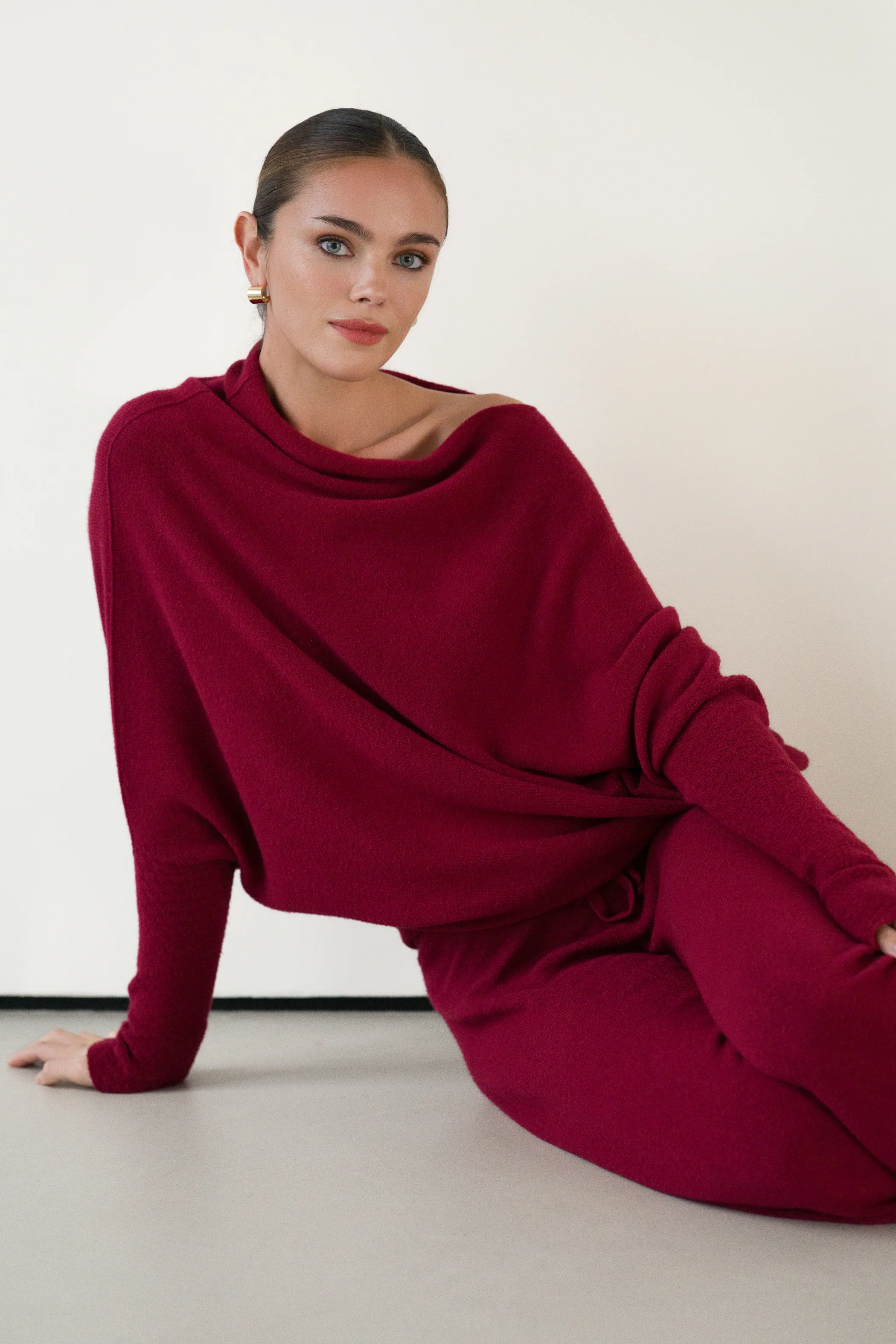 Relaxed Pants | Carmine Red - Image 2