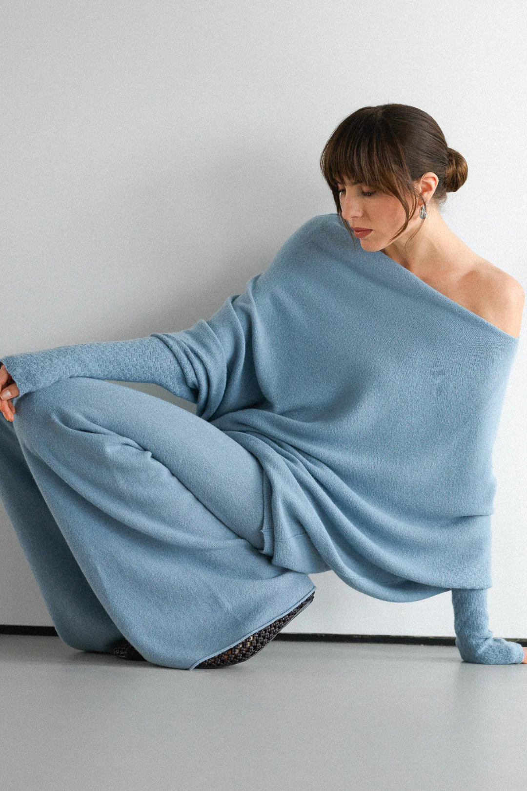 Relaxed Pants | Dusty Blue - Image 3