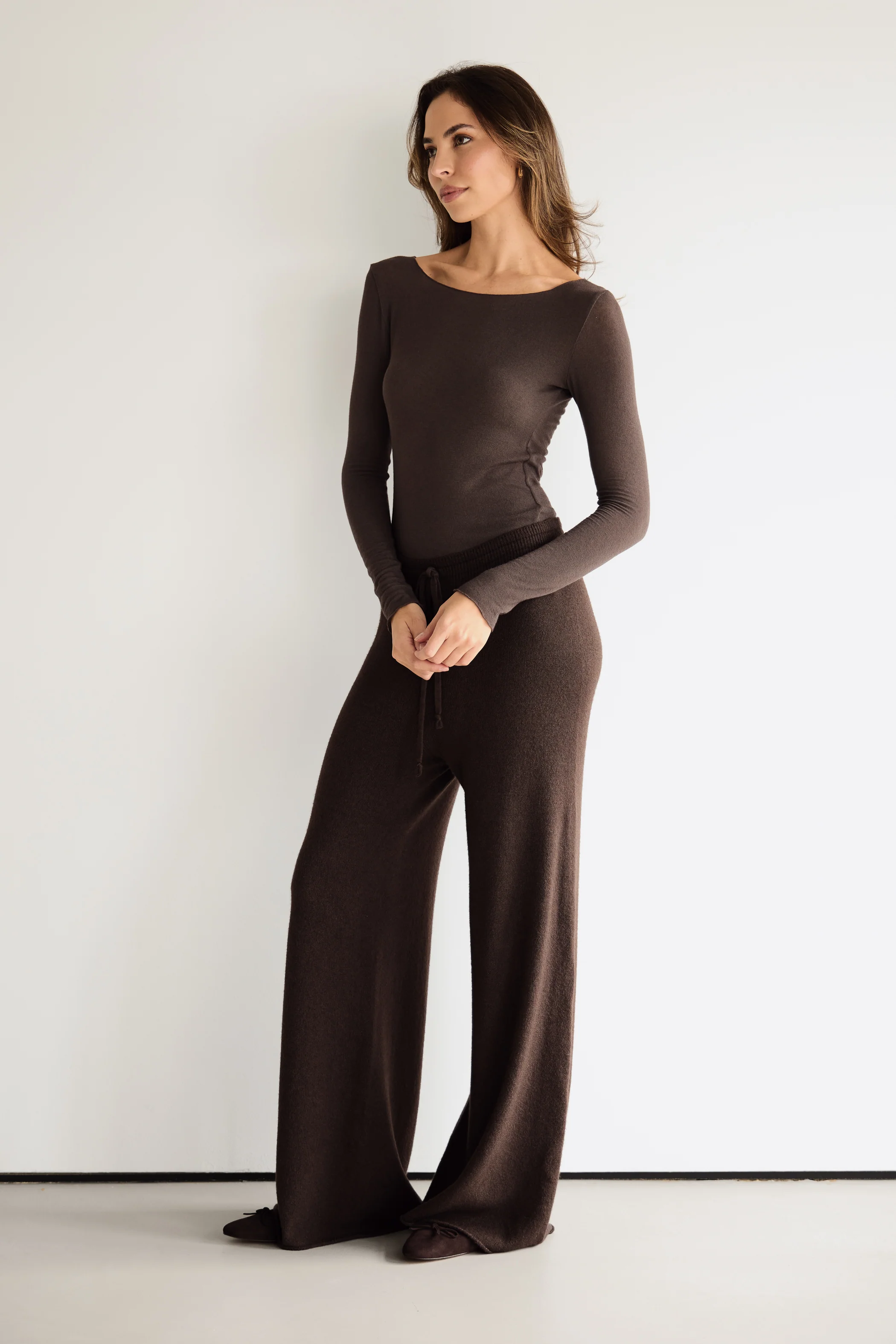 Relaxed Pants | Espresso Brown - Image 3