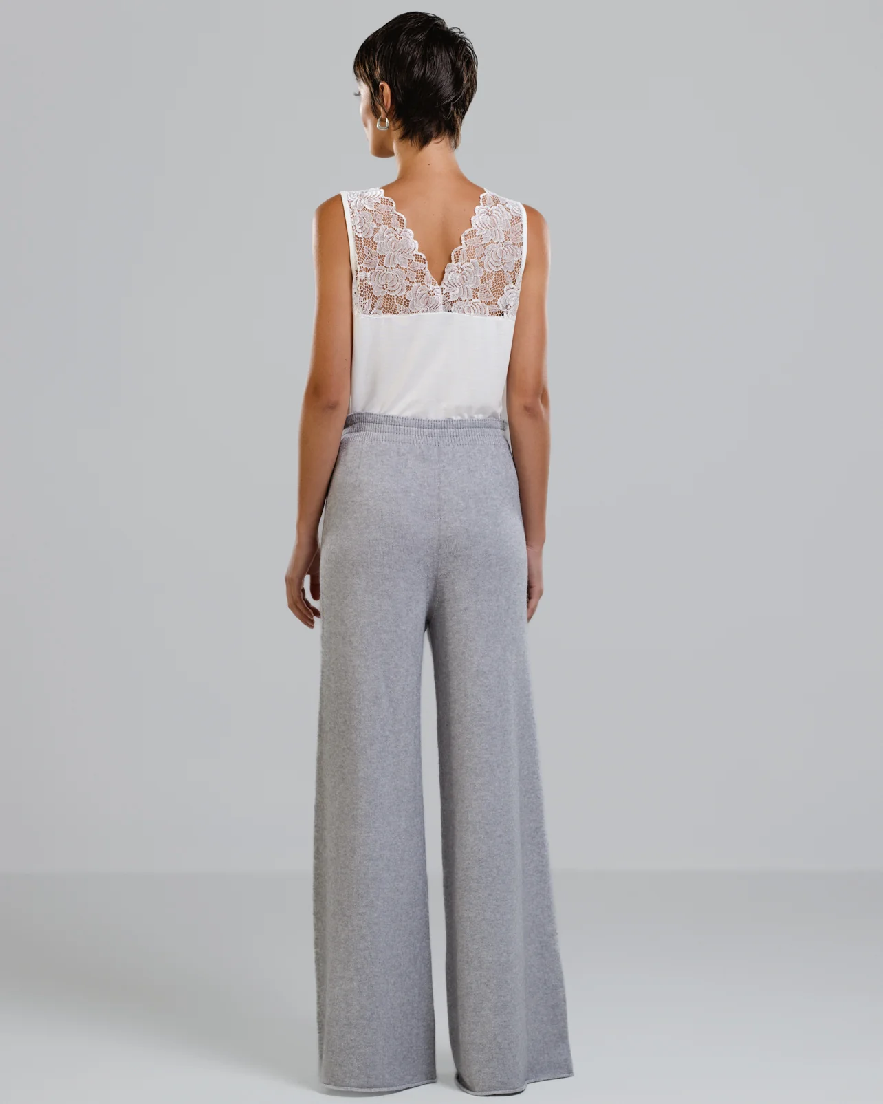 Relaxed Pants | Light Grey - Image 3