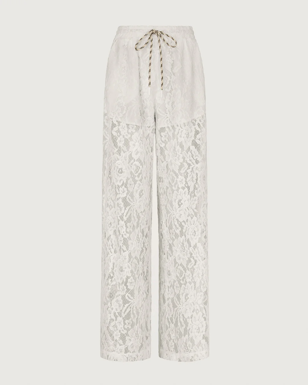 Roxie Lace Trousers | White