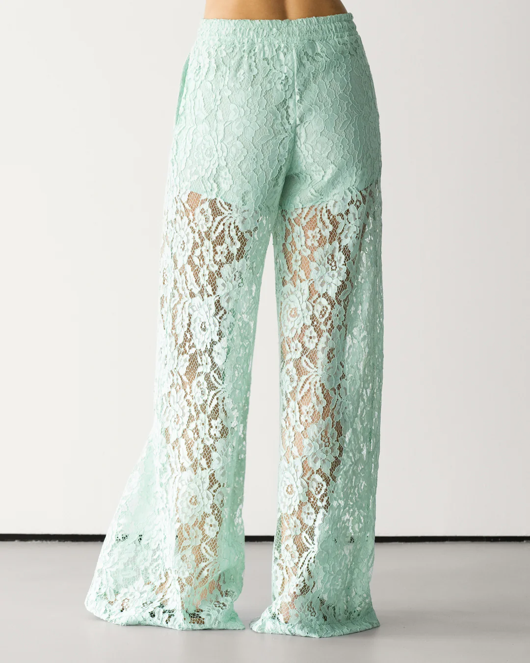 Roxie Lace Trousers | Mint - Image 8