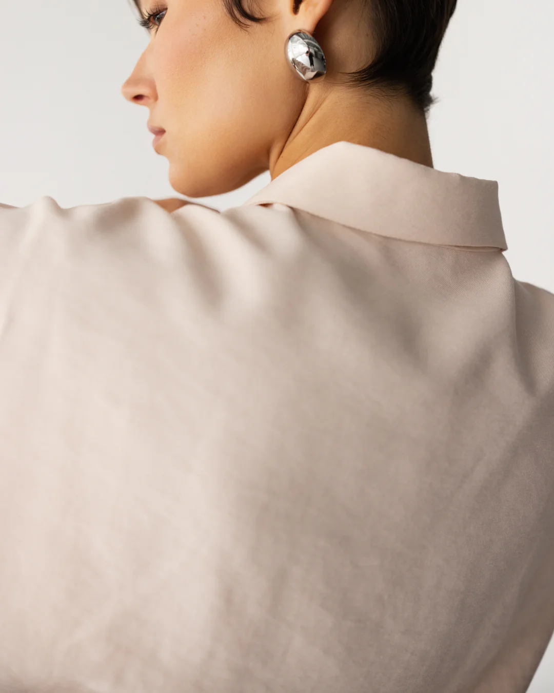 Serena Boxy Shirt | Dusty Pink - Image 2