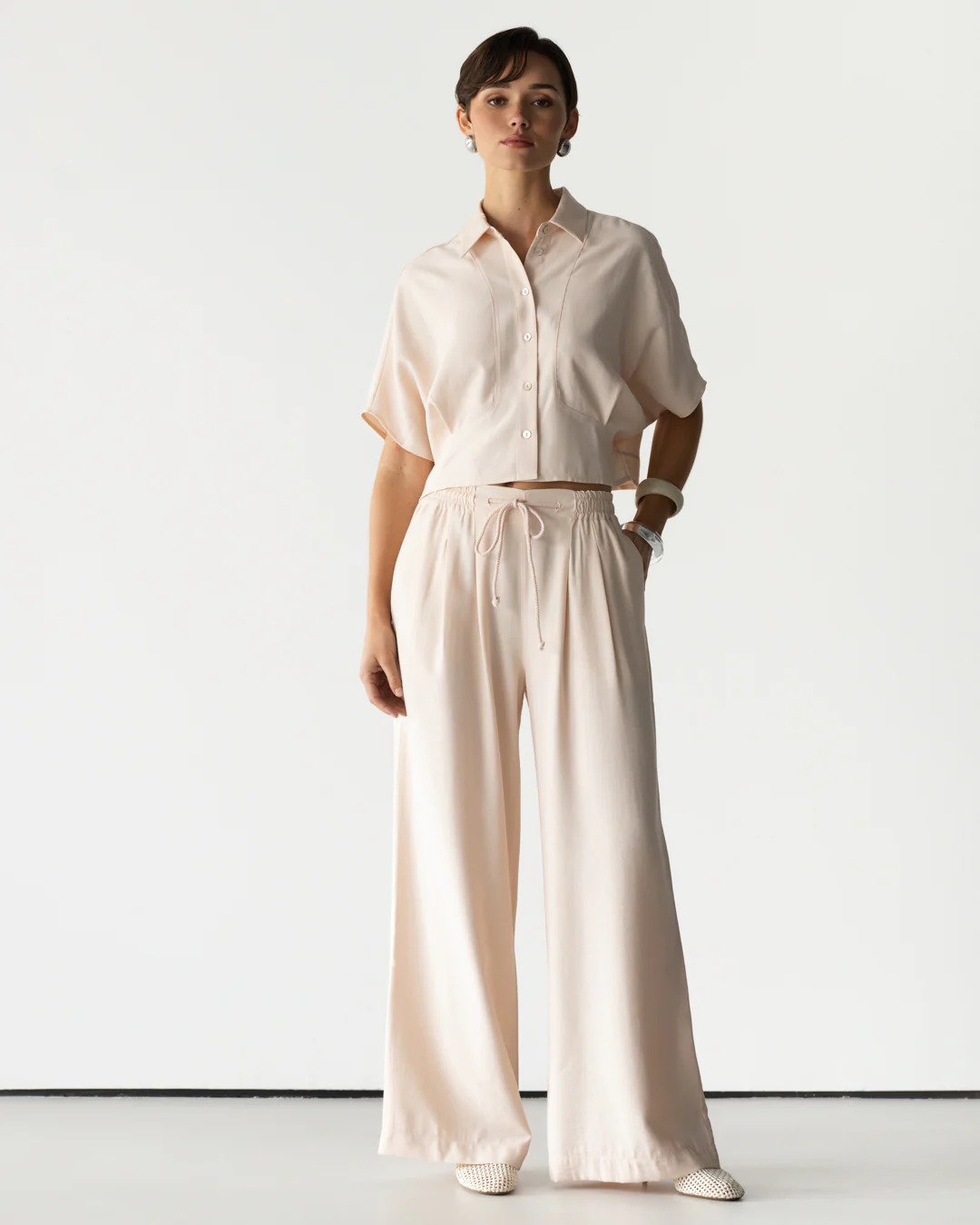 Serena Boxy Shirt | Dusty Pink - Image 4