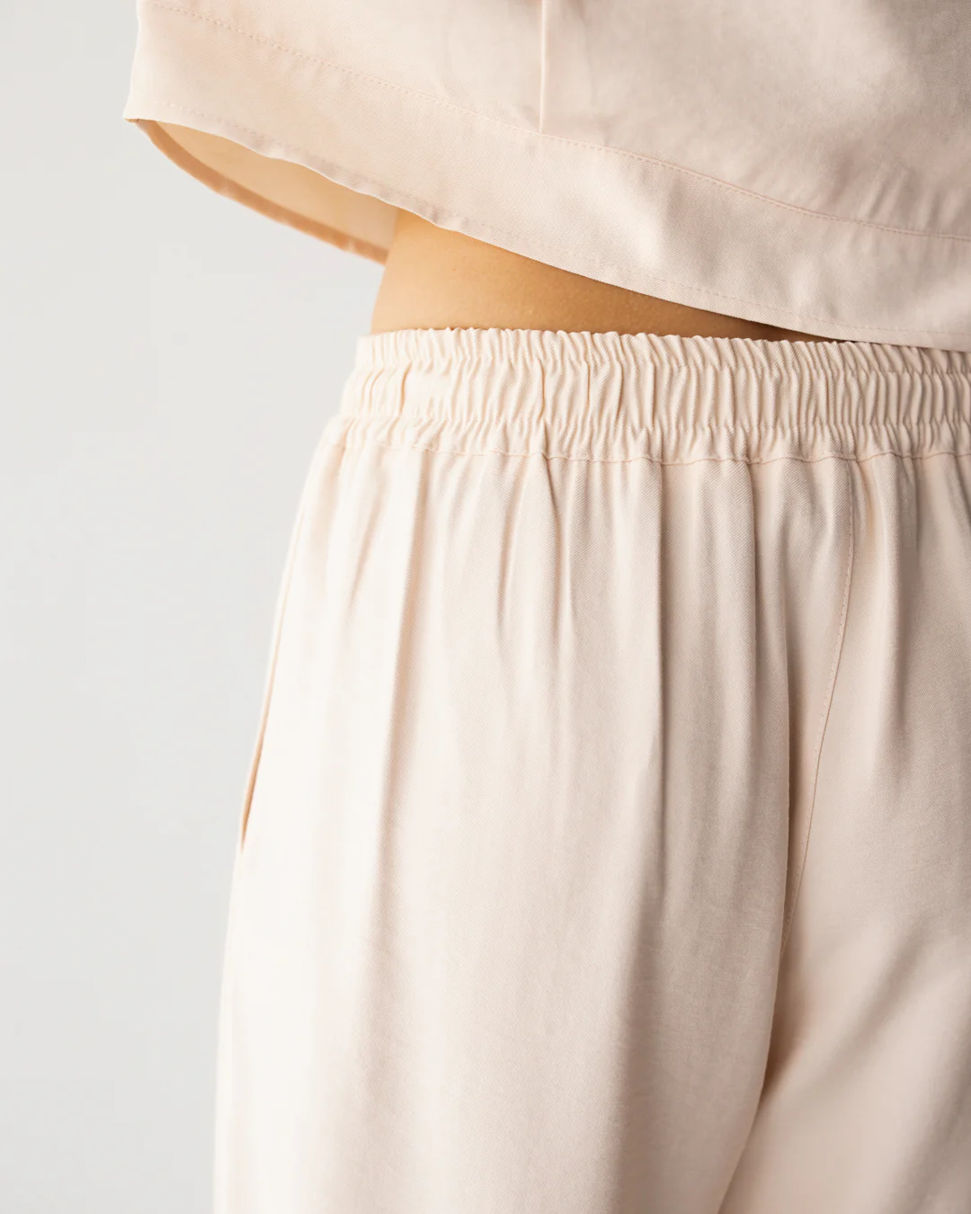 Serena Drawstring Trousers | Dusty Pink - Image 5