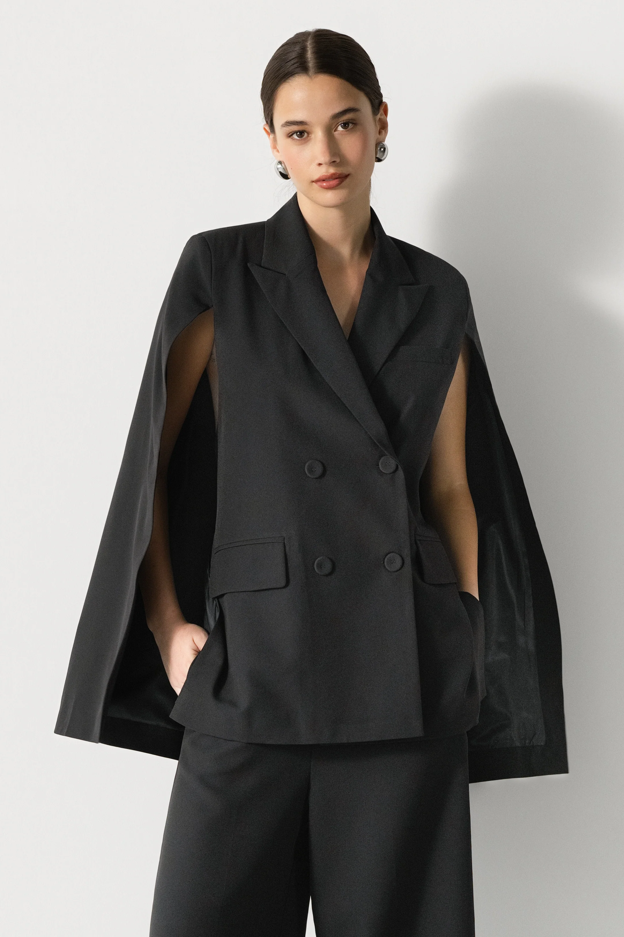 Spencer Tailored Blazer | Black - Image 3