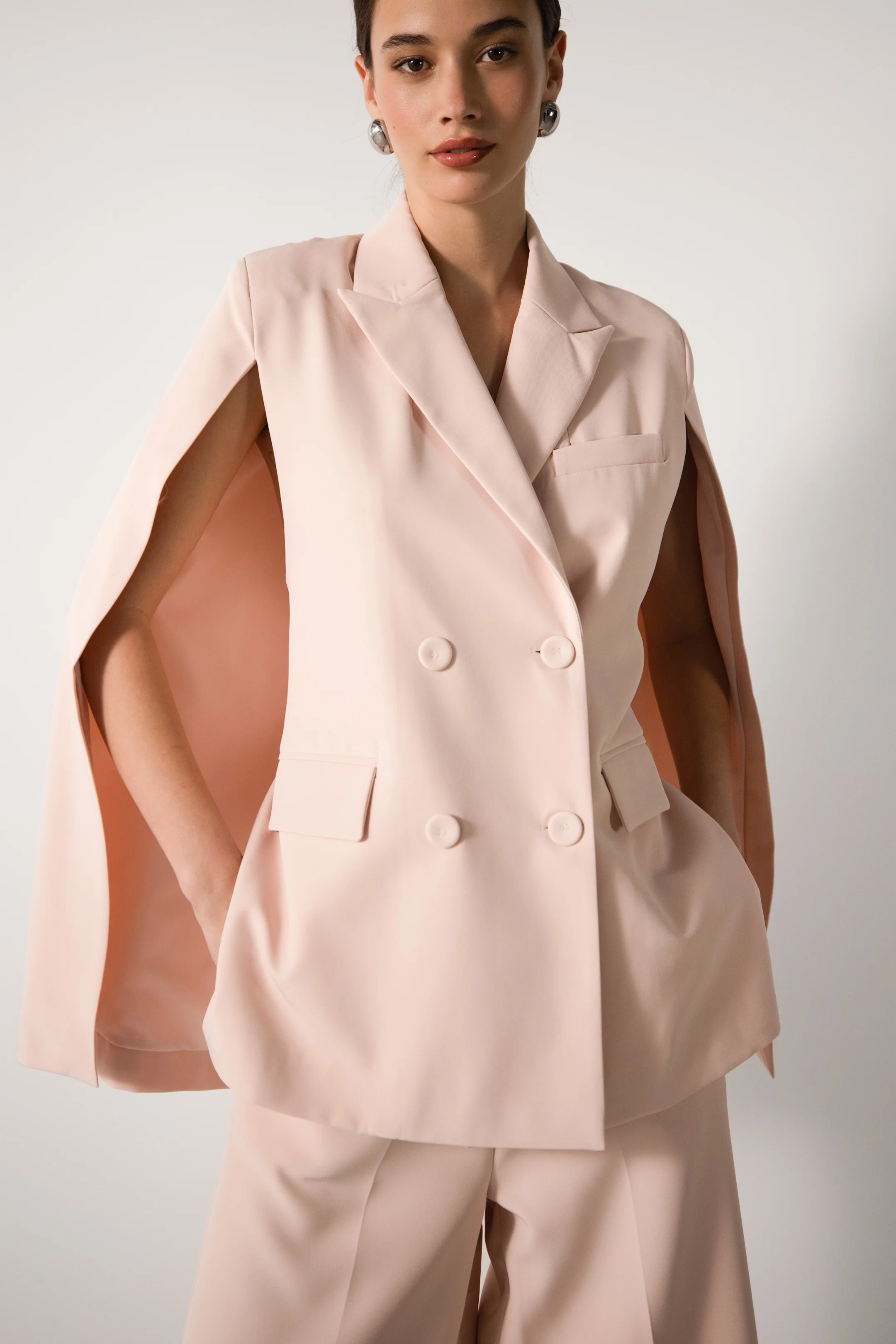 Spencer Tailored Blazer | Dusty Pink - Image 2