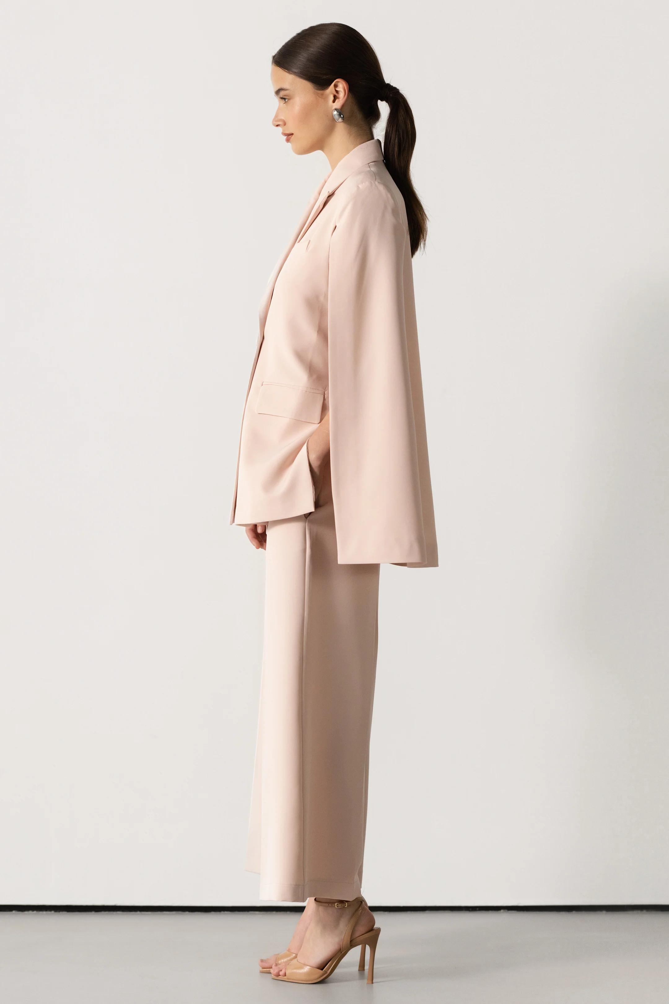 Spencer Tailored Blazer | Dusty Pink - Image 5