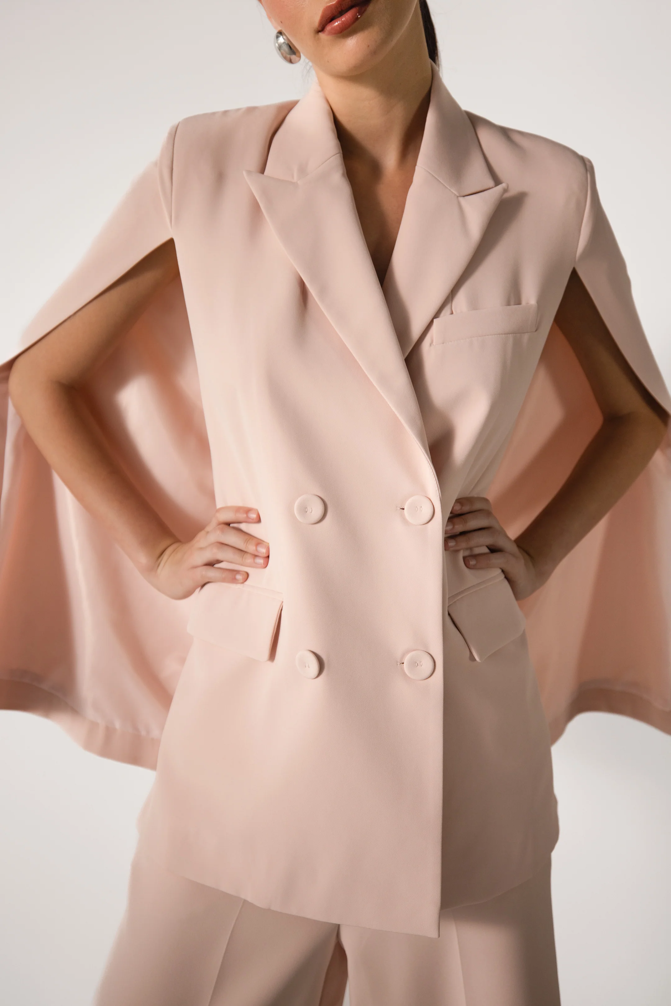 Spencer Tailored Blazer | Dusty Pink - Image 7