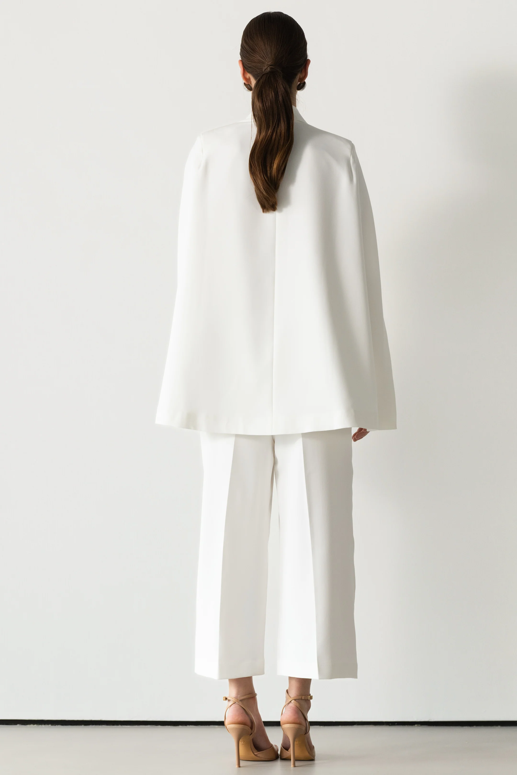 Spencer Tailored Blazer | White - Image 10
