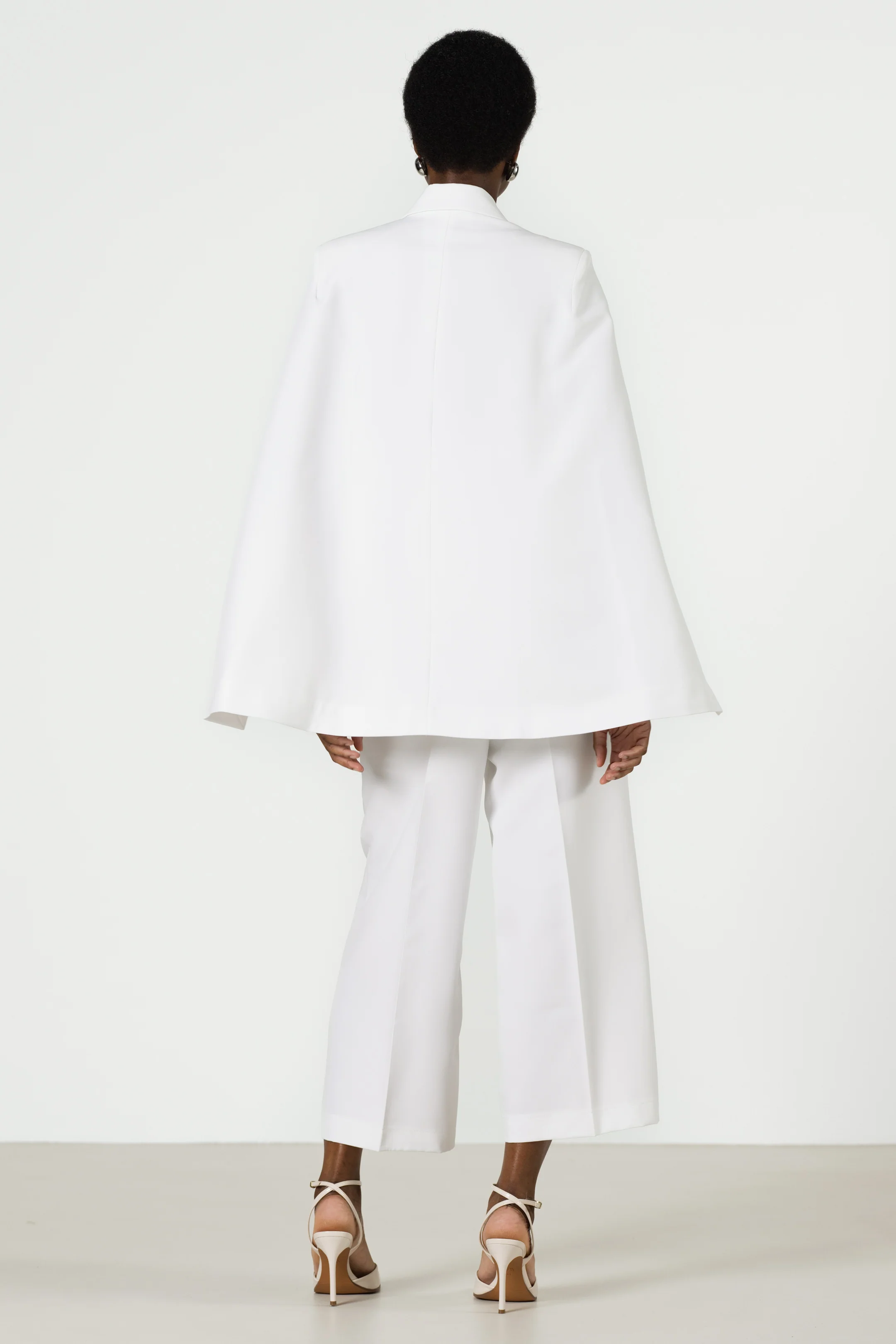 Spencer Tailored Blazer | White - Image 6