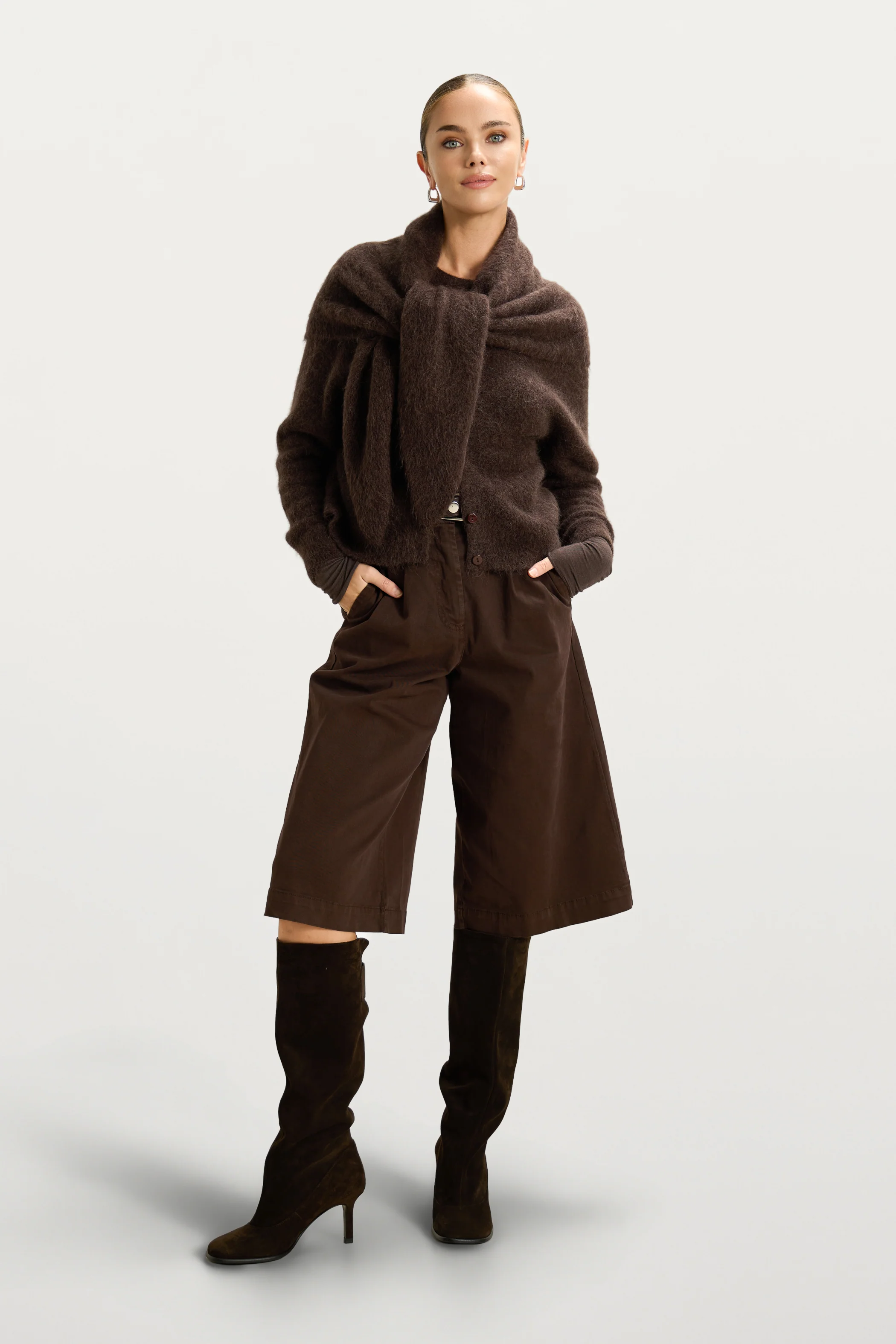 Sydney Bermuda Shorts | Chocolate