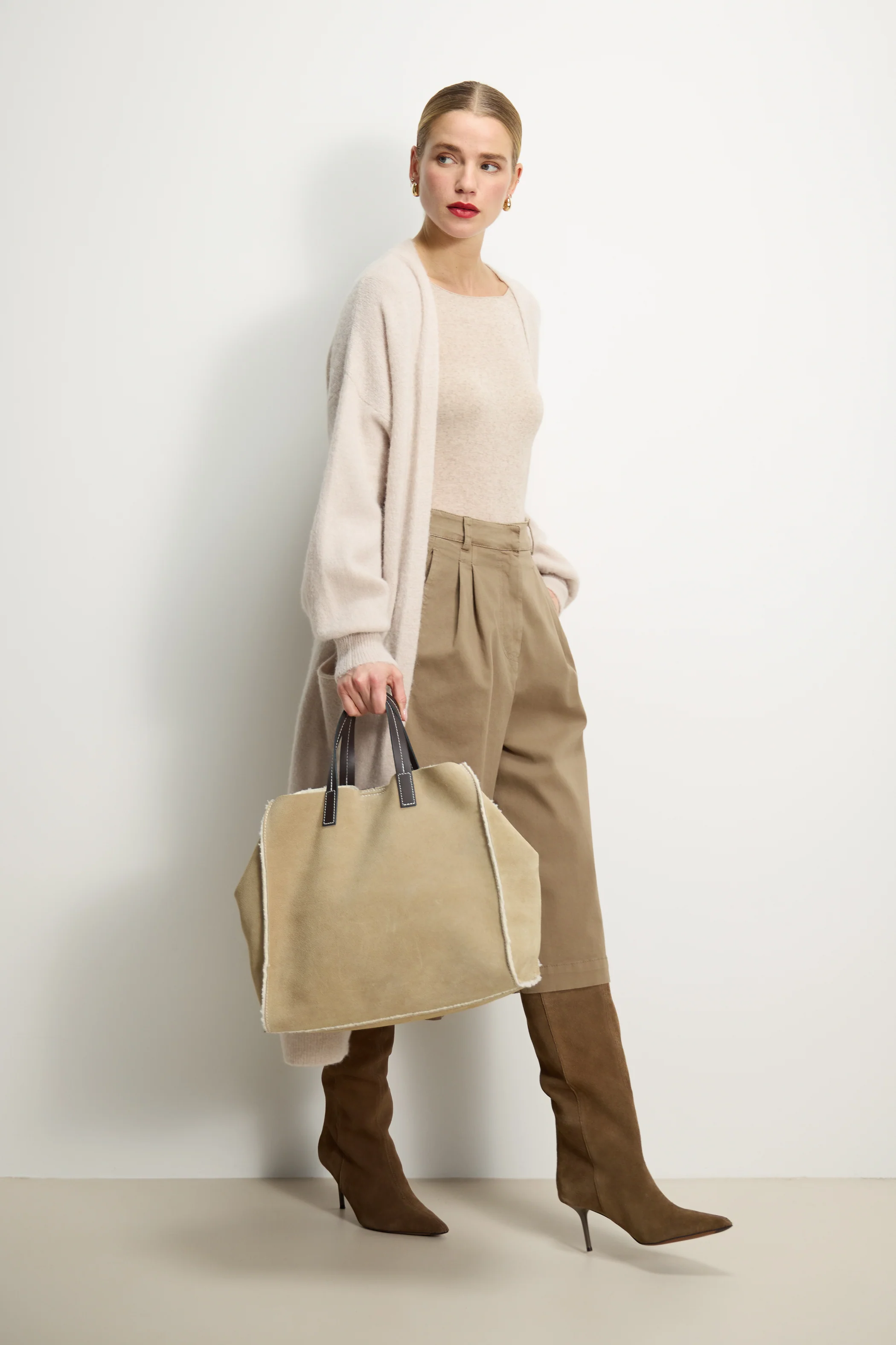 Sydney Bermuda Shorts | Taupe - Image 6