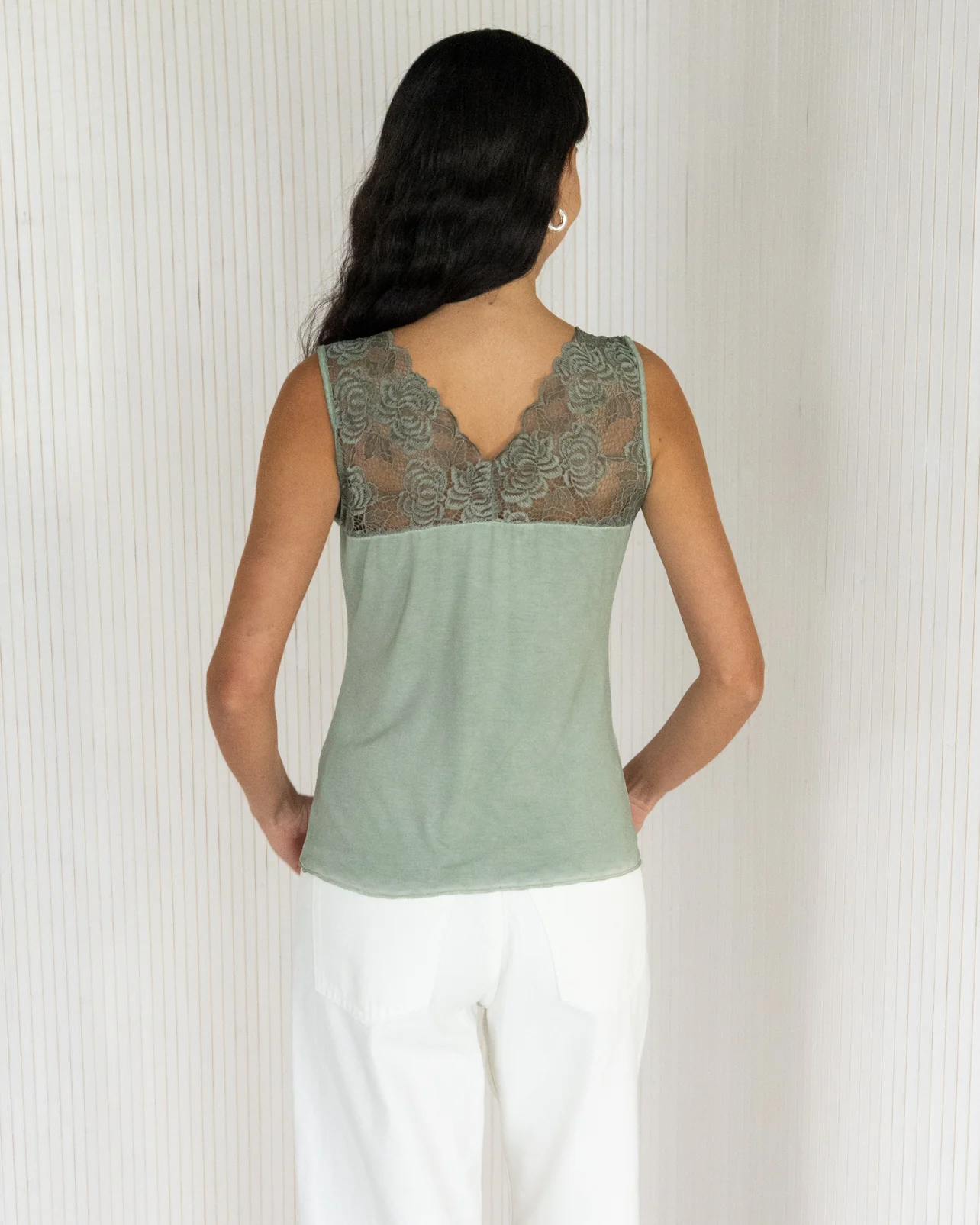 Thea Layering Vest | Sage - Image 3