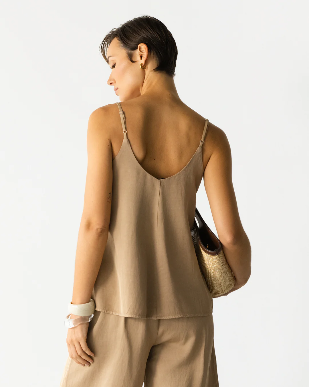 Una Cami Top | Beige - Image 2