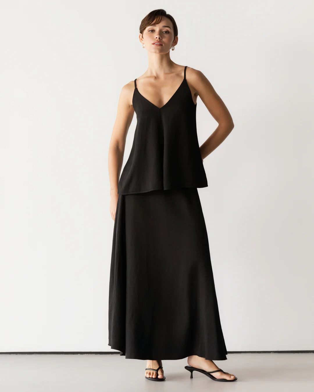 Una Cami Top | Black - Image 7