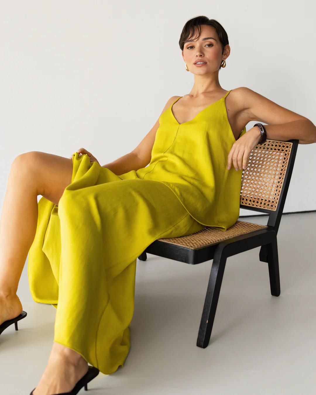 Una Cami Top | Lime - Image 3
