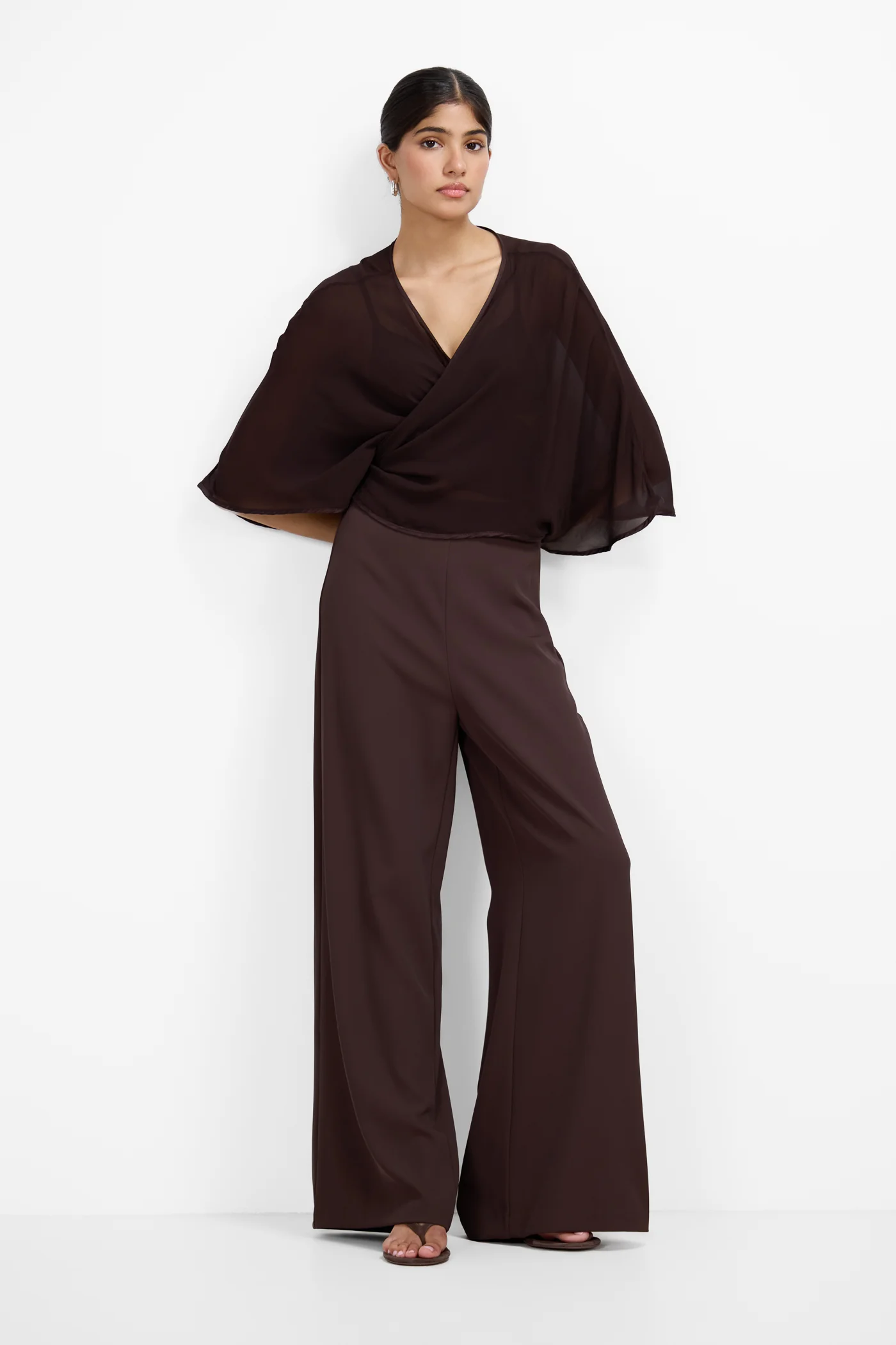 Zuri Trousers | Chocolate Brown - Image 2